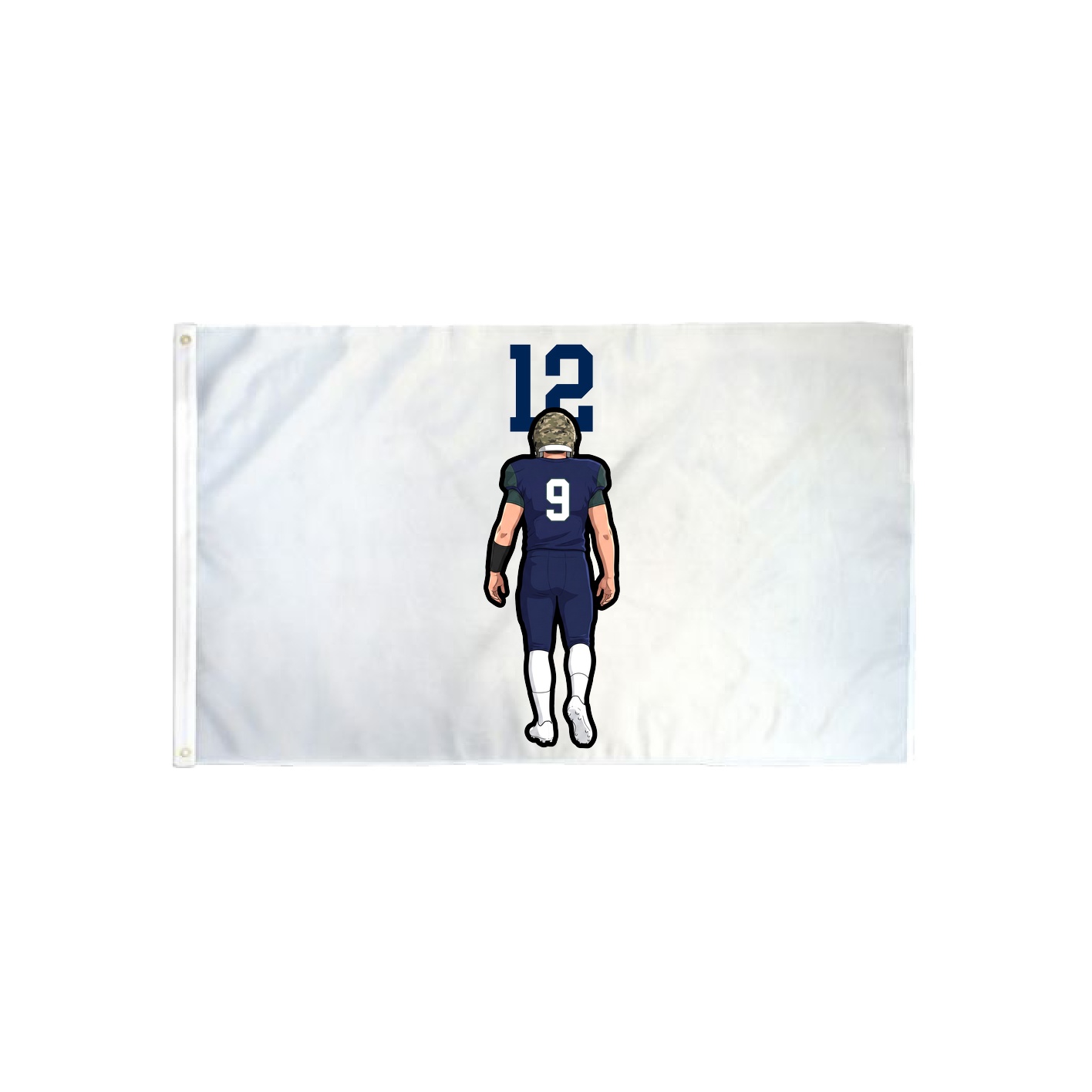 3x5 Flag — Number Top in Classic