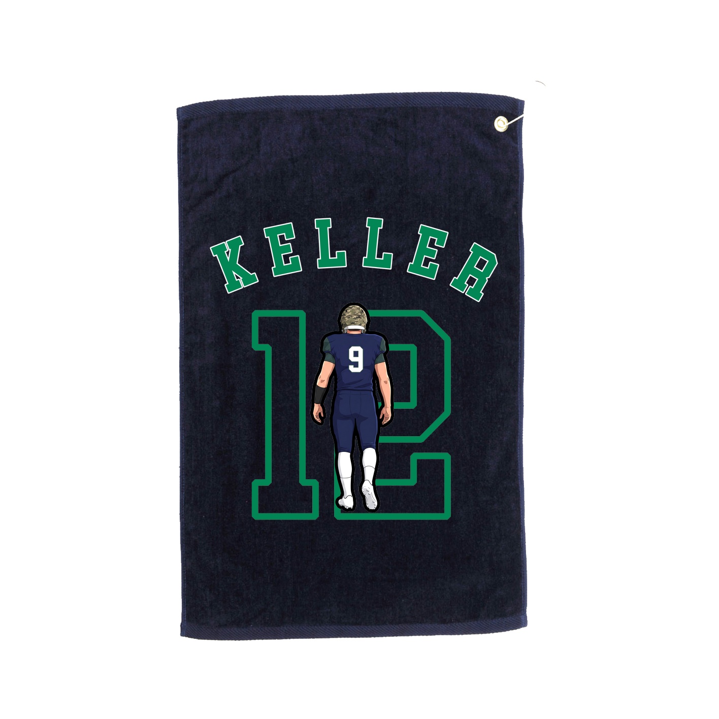 Golf Towel — Shirsey Arch in Navy