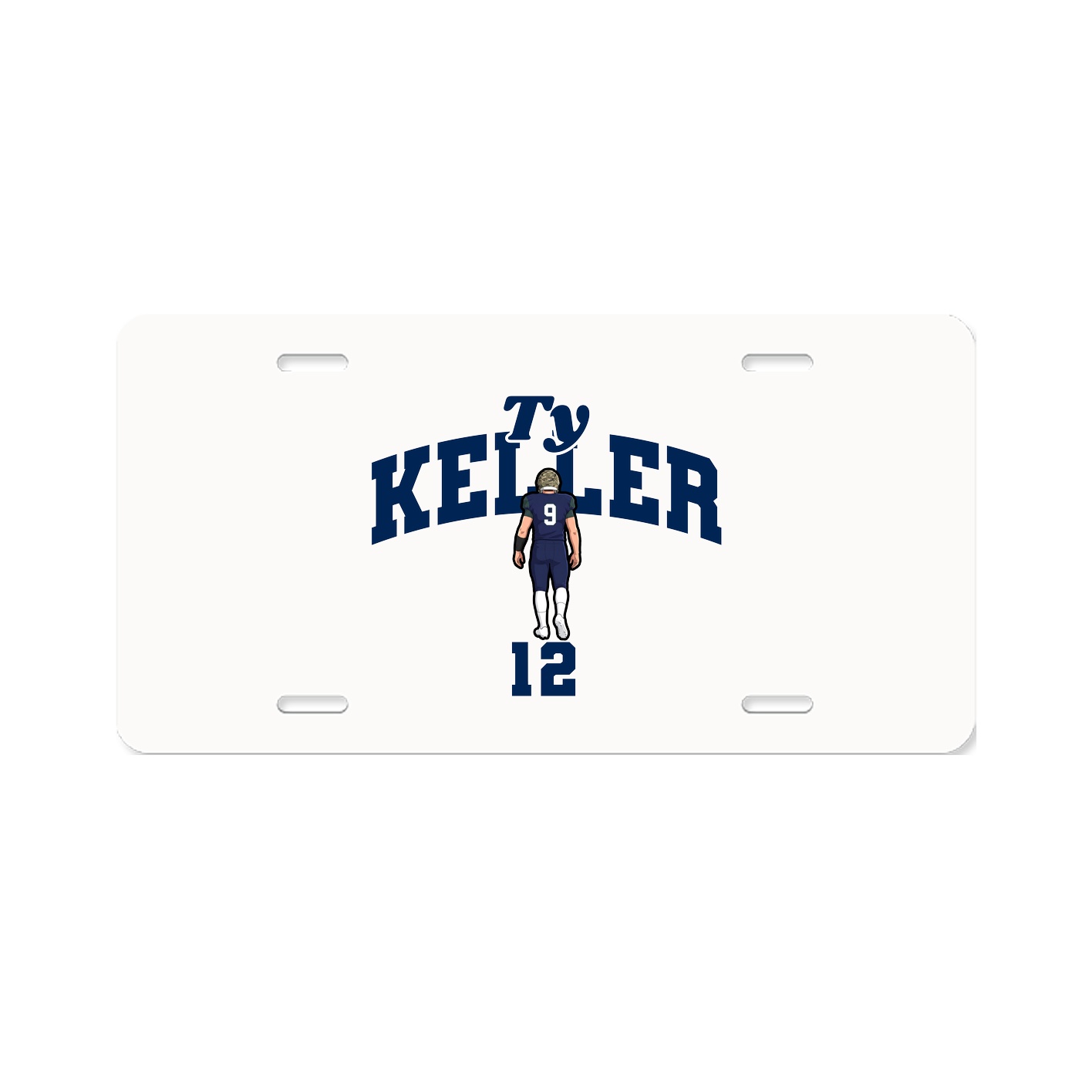 License Plate — Signature Arch in Classic