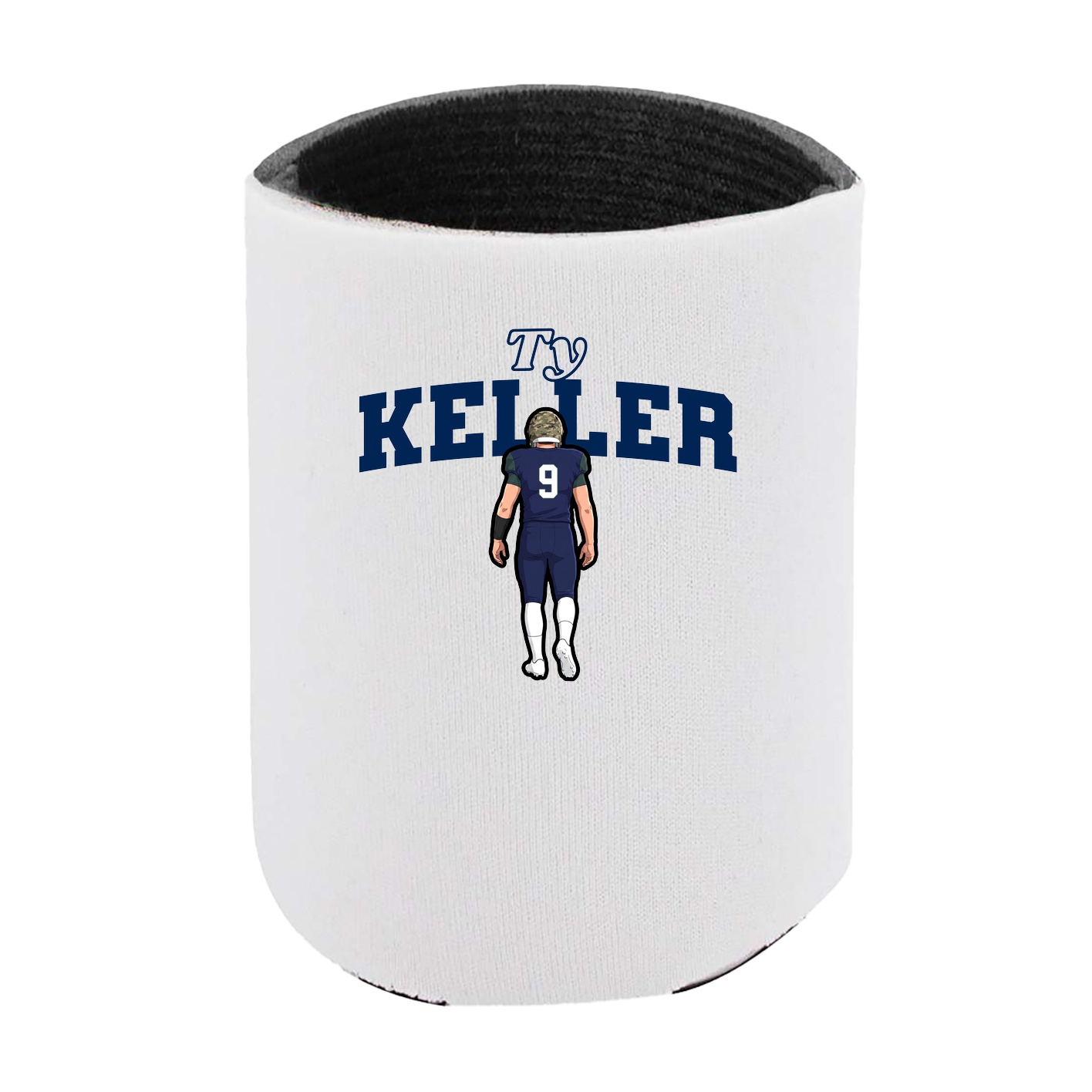 Can Holder — Name Arch in White
