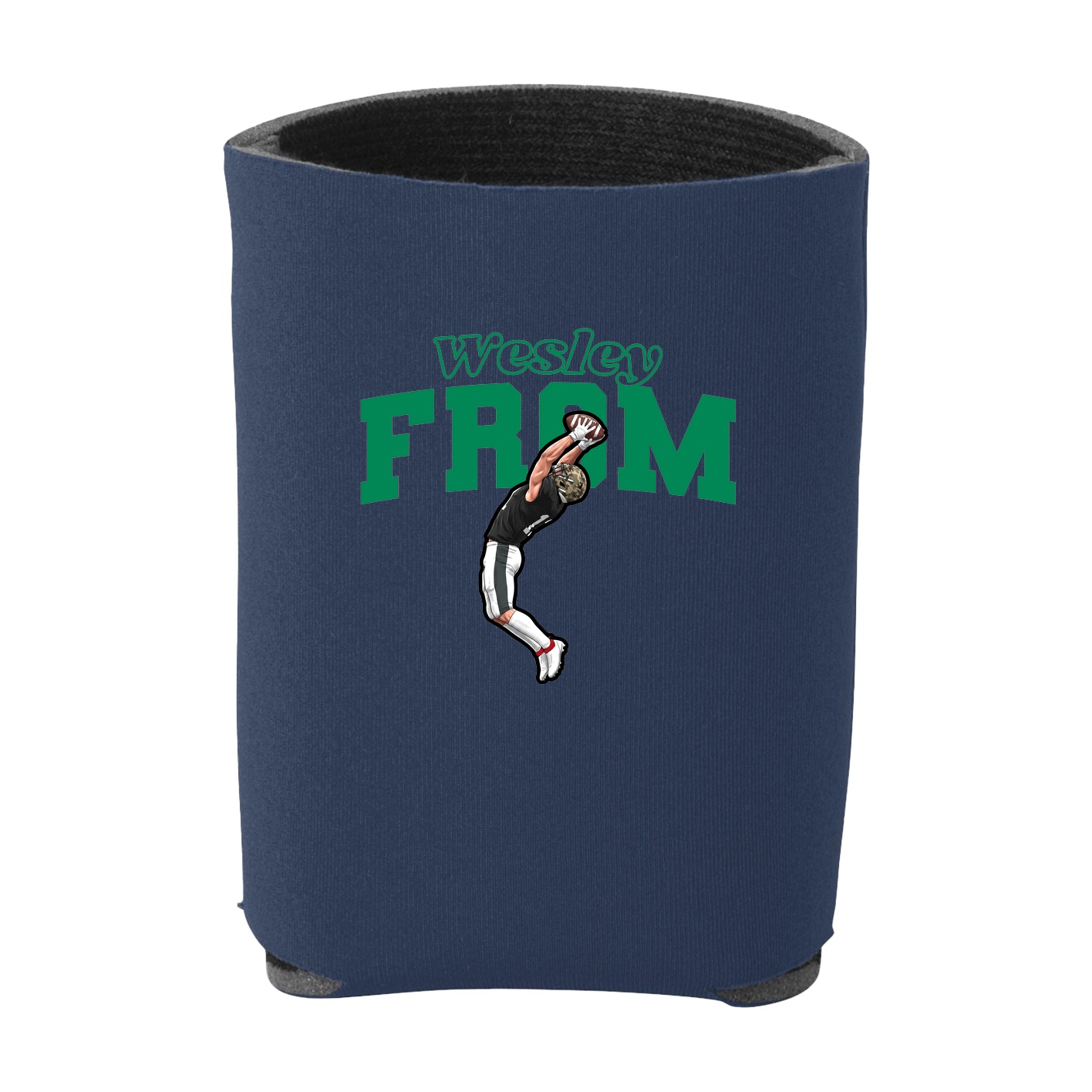 Can Holder — Name Arch in Navy