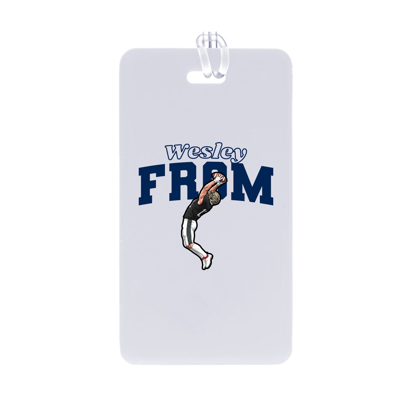 Bag Tag — Name Arch in Classic