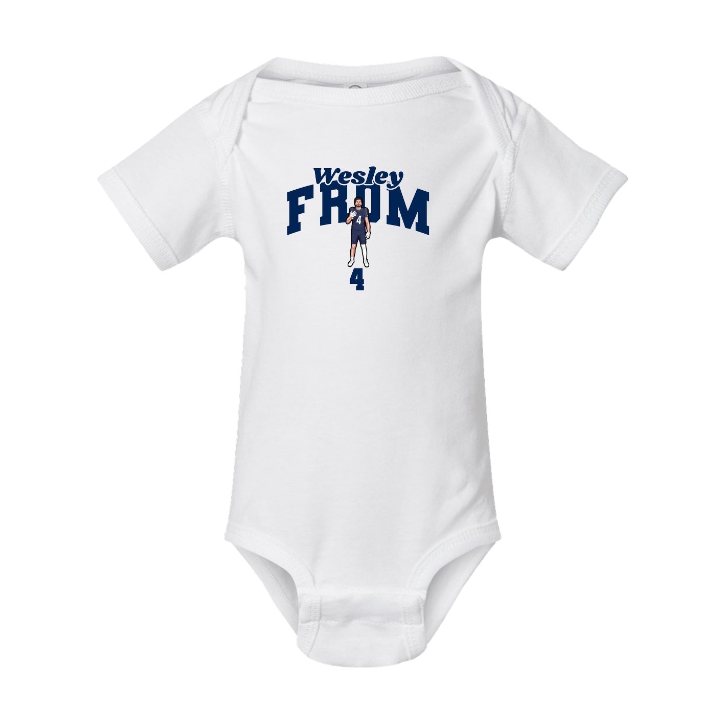 Baby Onesie — Signature Arch in White