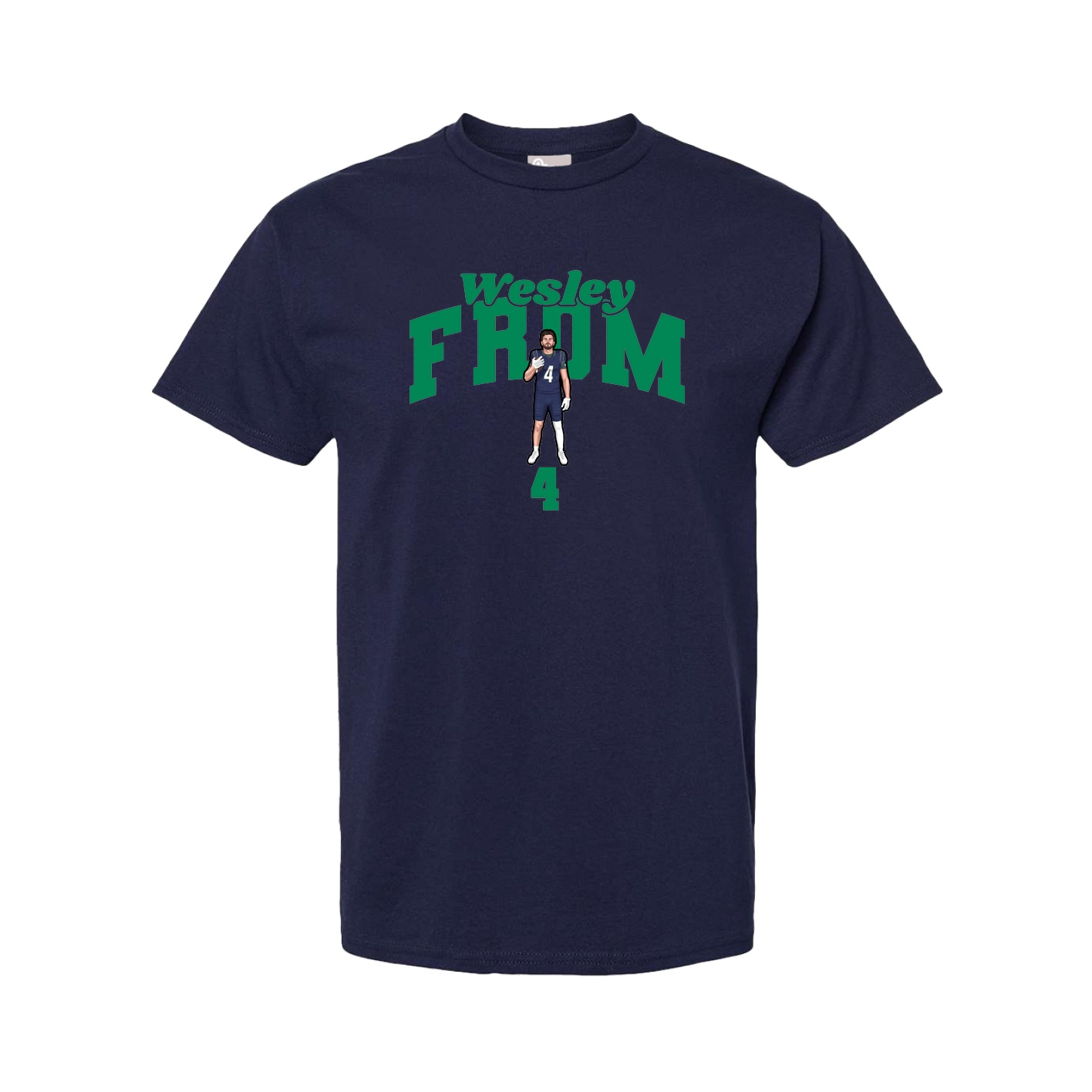 Youth Tee — Signature Arch in Navy
