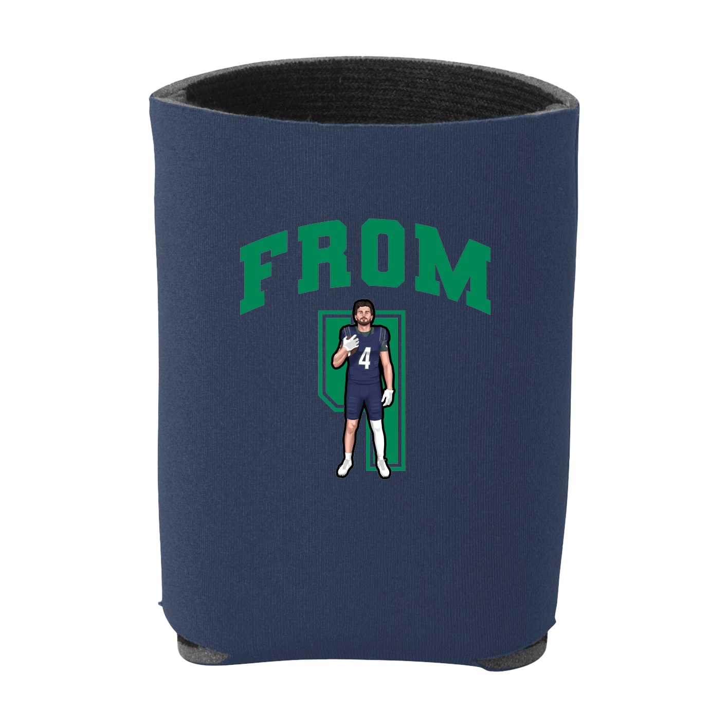 Can Holder — Number in Navy