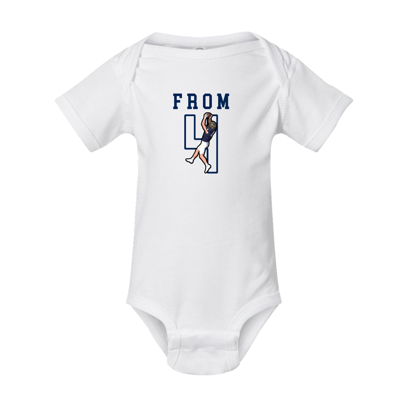 Baby Onesie — Shirsey in White