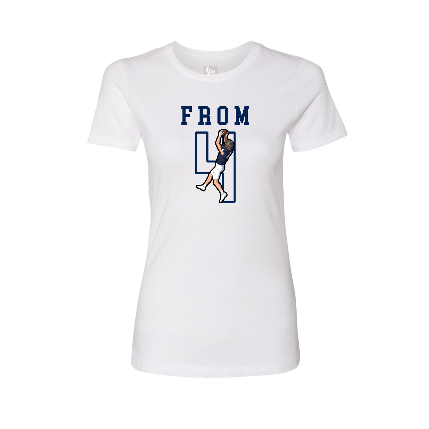 Fitted Women's Tee — Shirsey in White