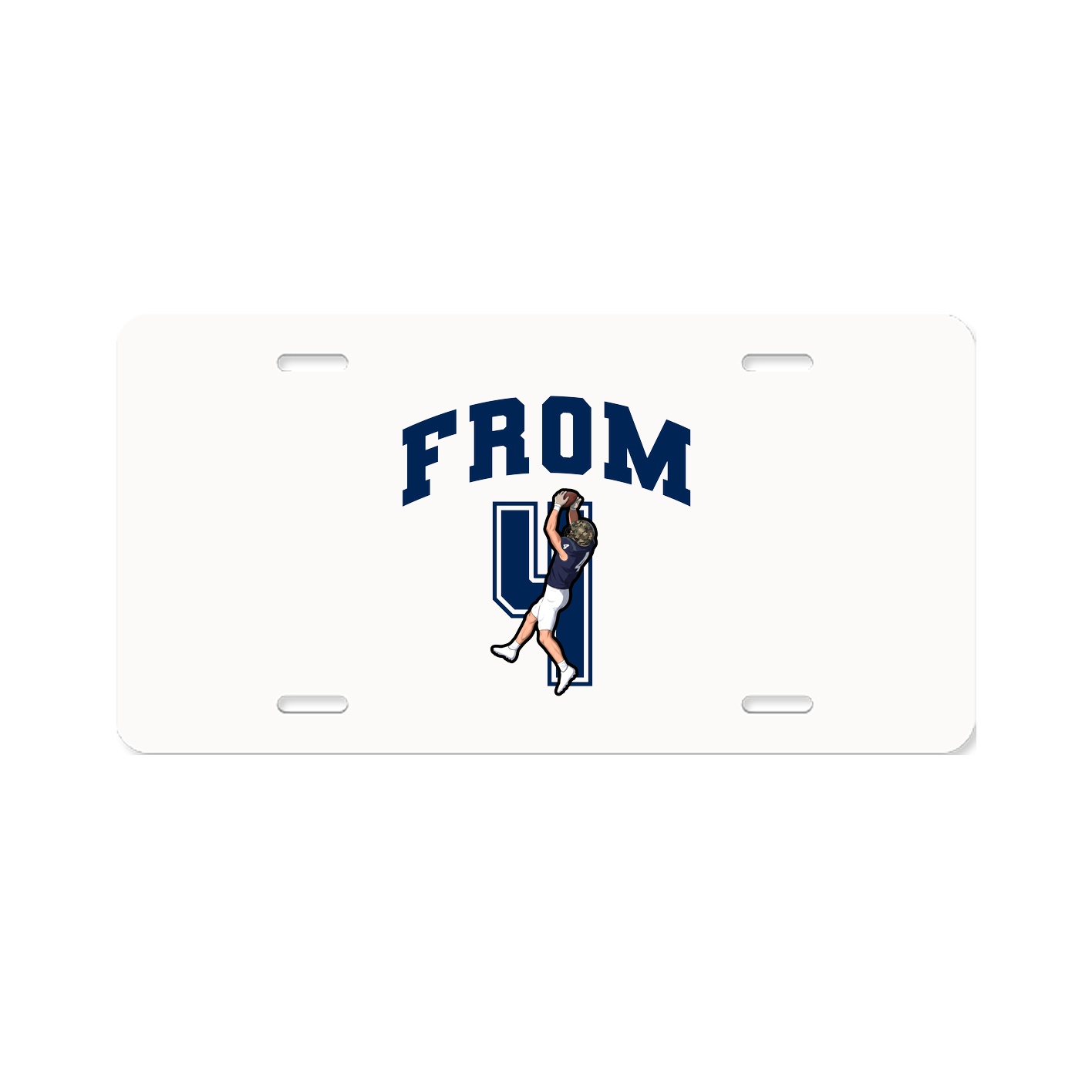 License Plate — Number in Classic