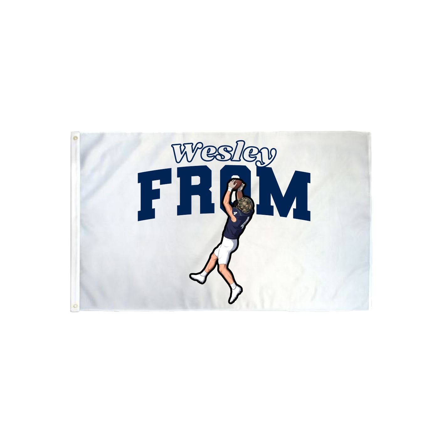 3x5 Flag — Name Arch in Classic