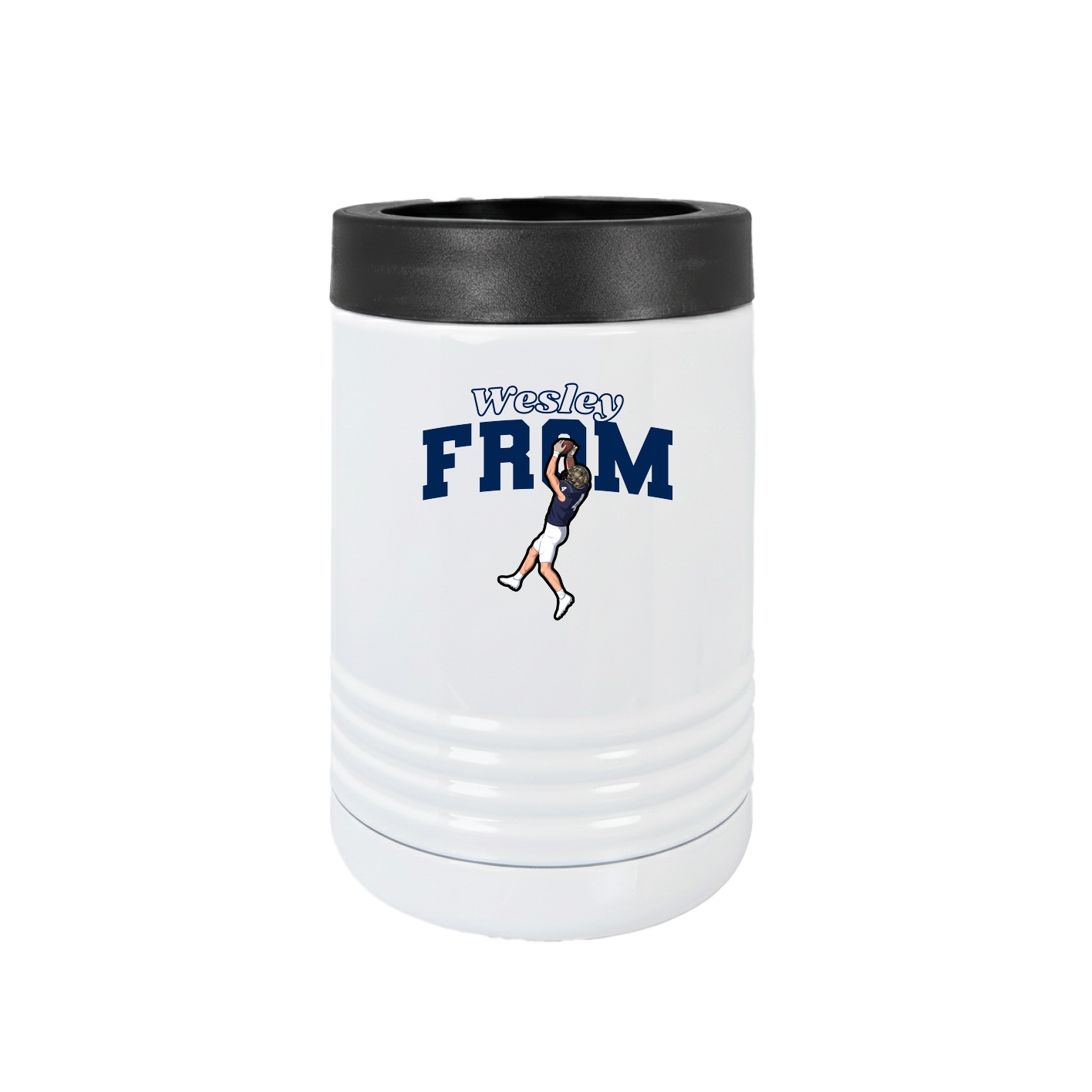 Beverage Holder — Name Arch in White