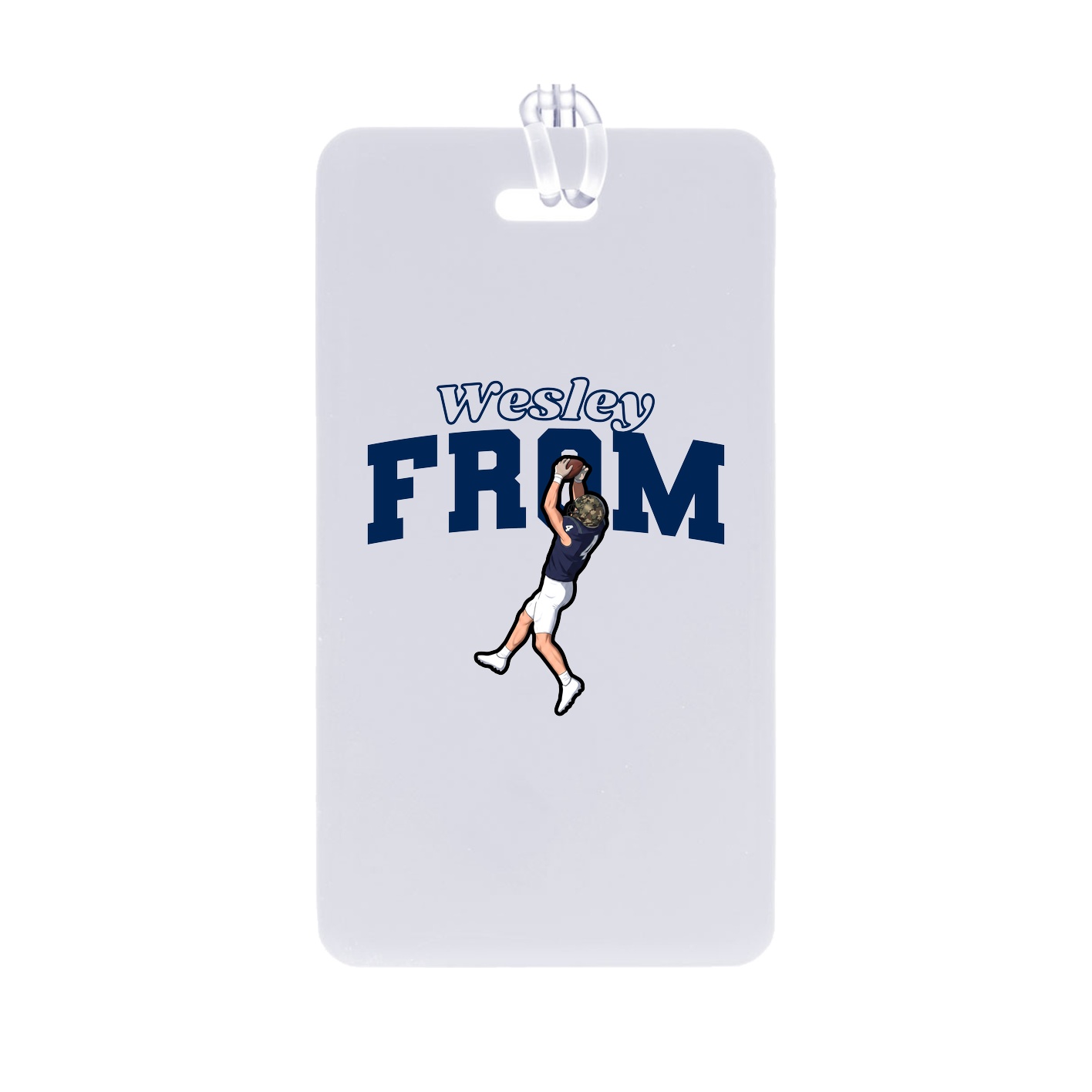 Bag Tag — Name Arch in Classic