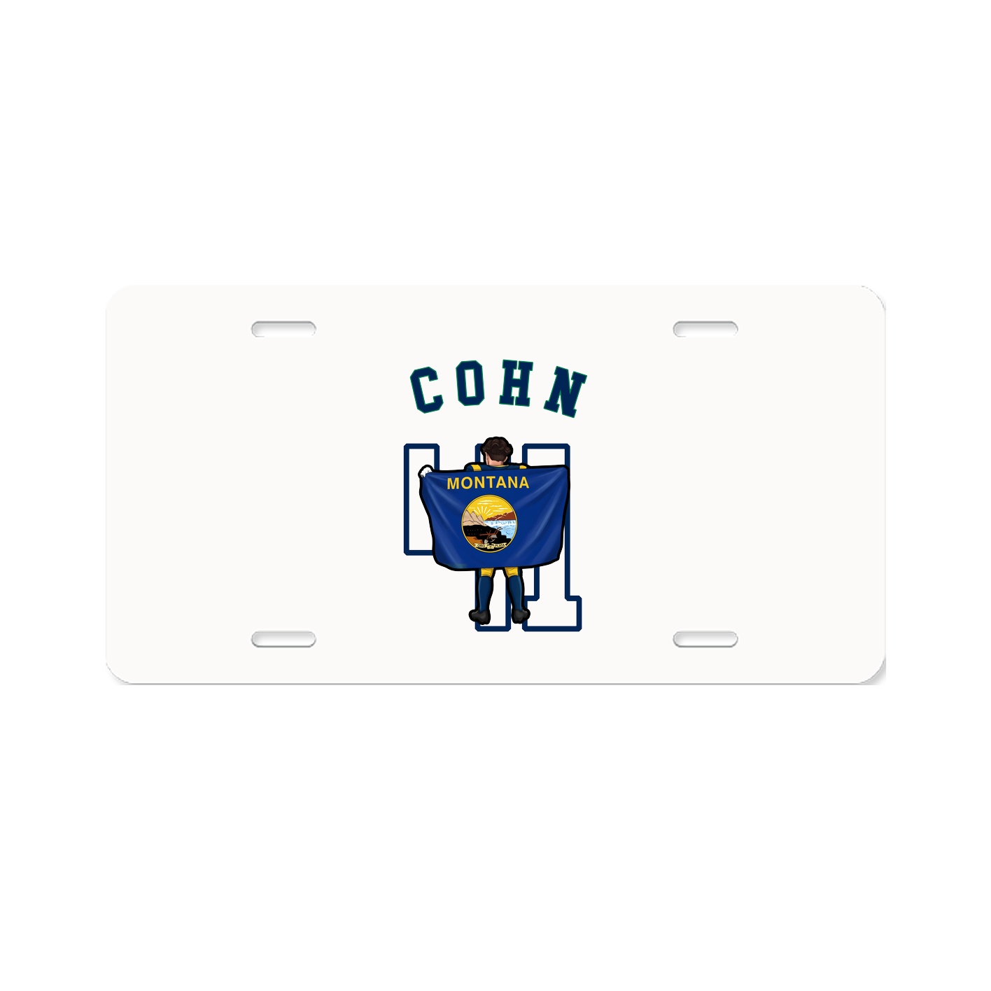 License Plate — Shirsey Arch in Classic