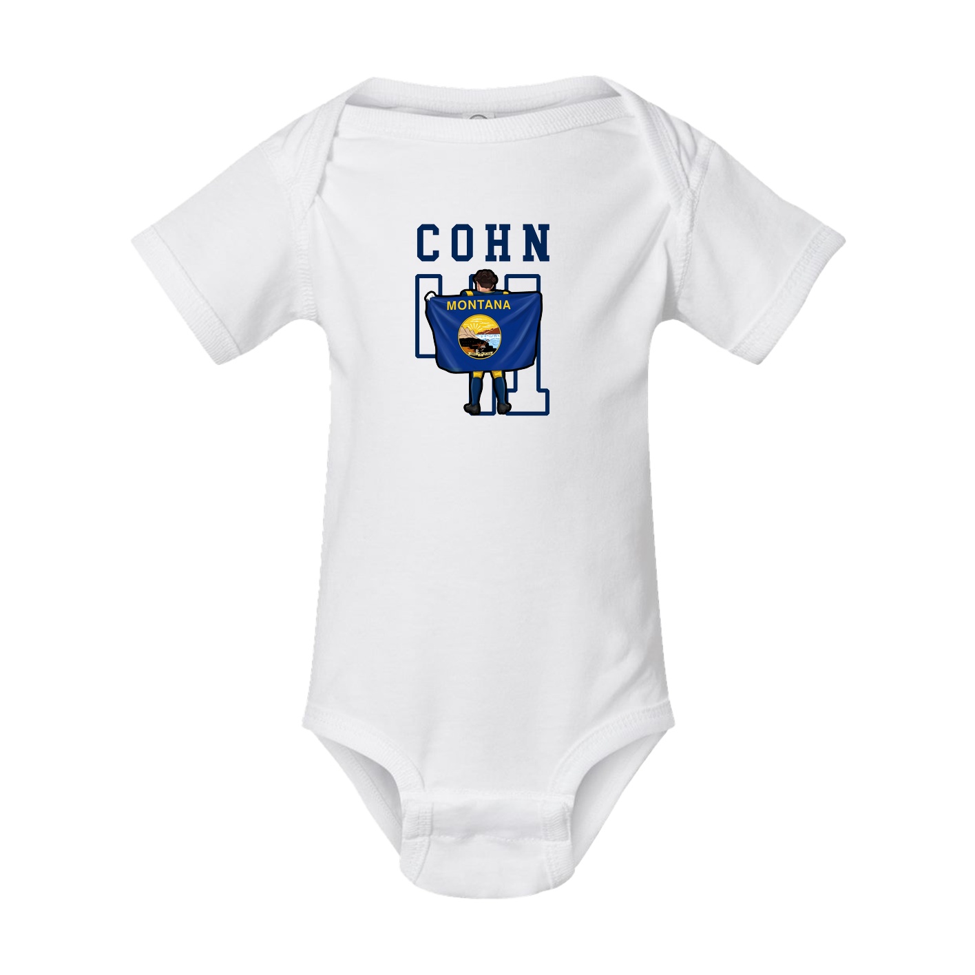 Baby Onesie — Shirsey in White