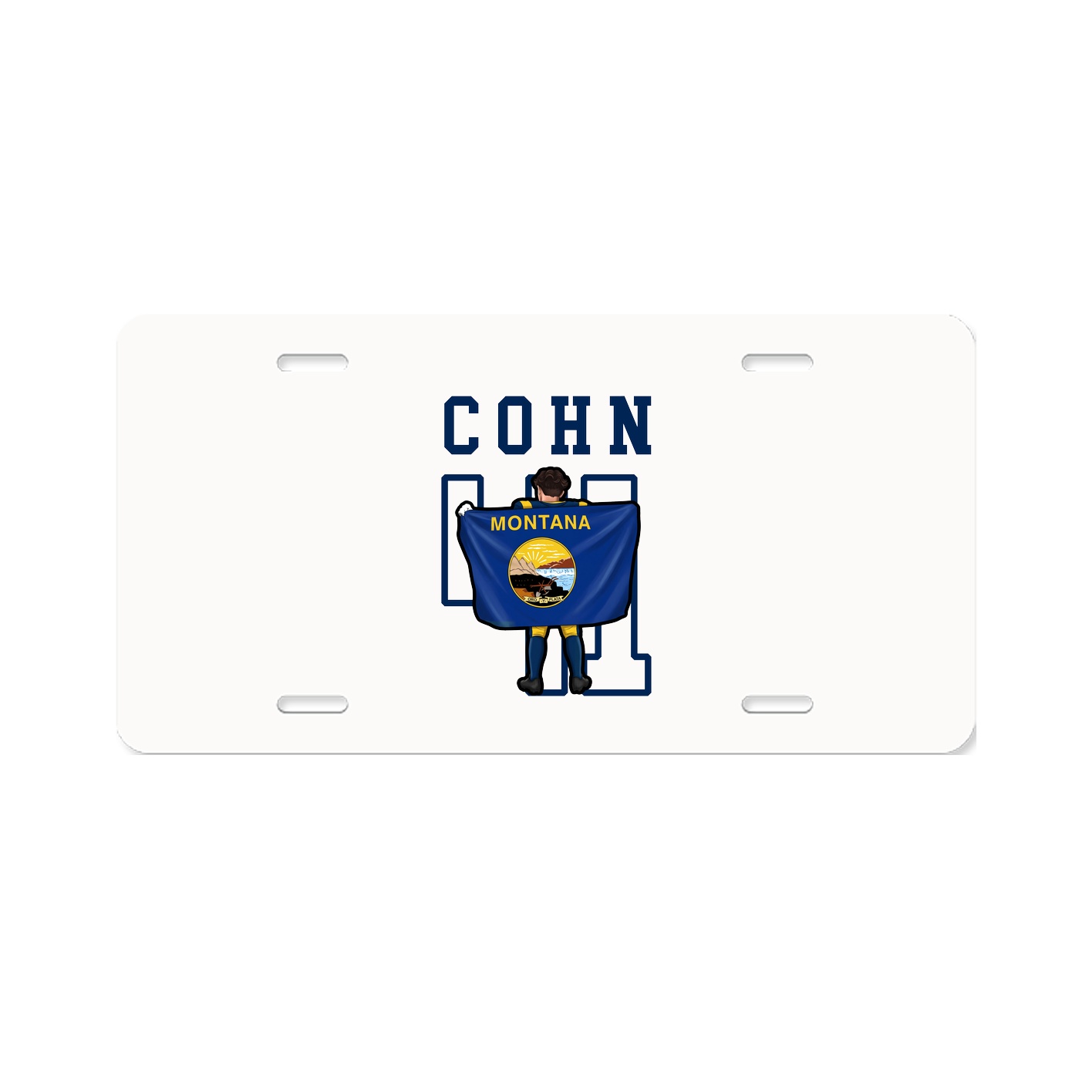 License Plate — Shirsey in Classic