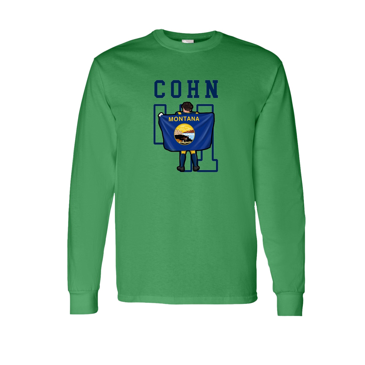 Long Sleeve Tee — Shirsey in Green