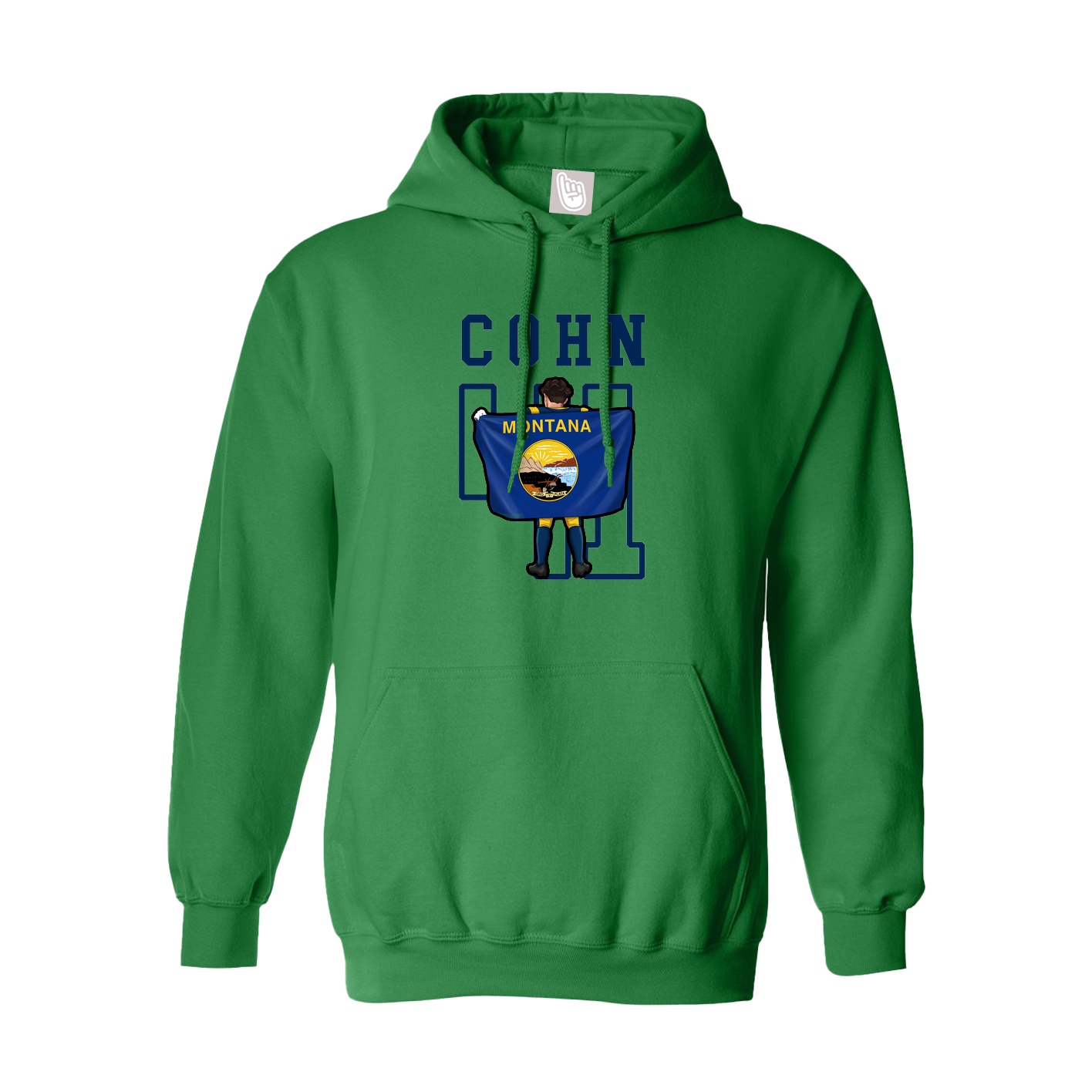 Hoodie — Shirsey in Green
