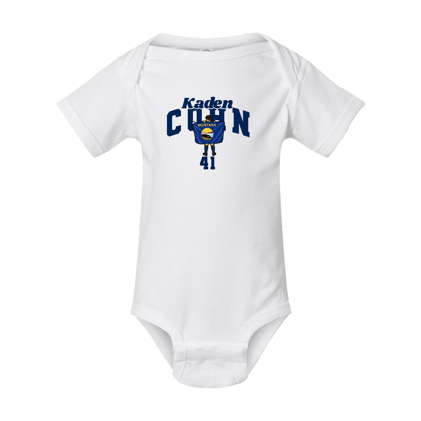 Baby Onesie — Signature Arch in White
