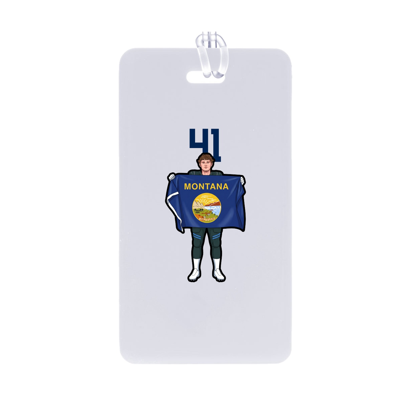 Bag Tag — Number Top in Classic