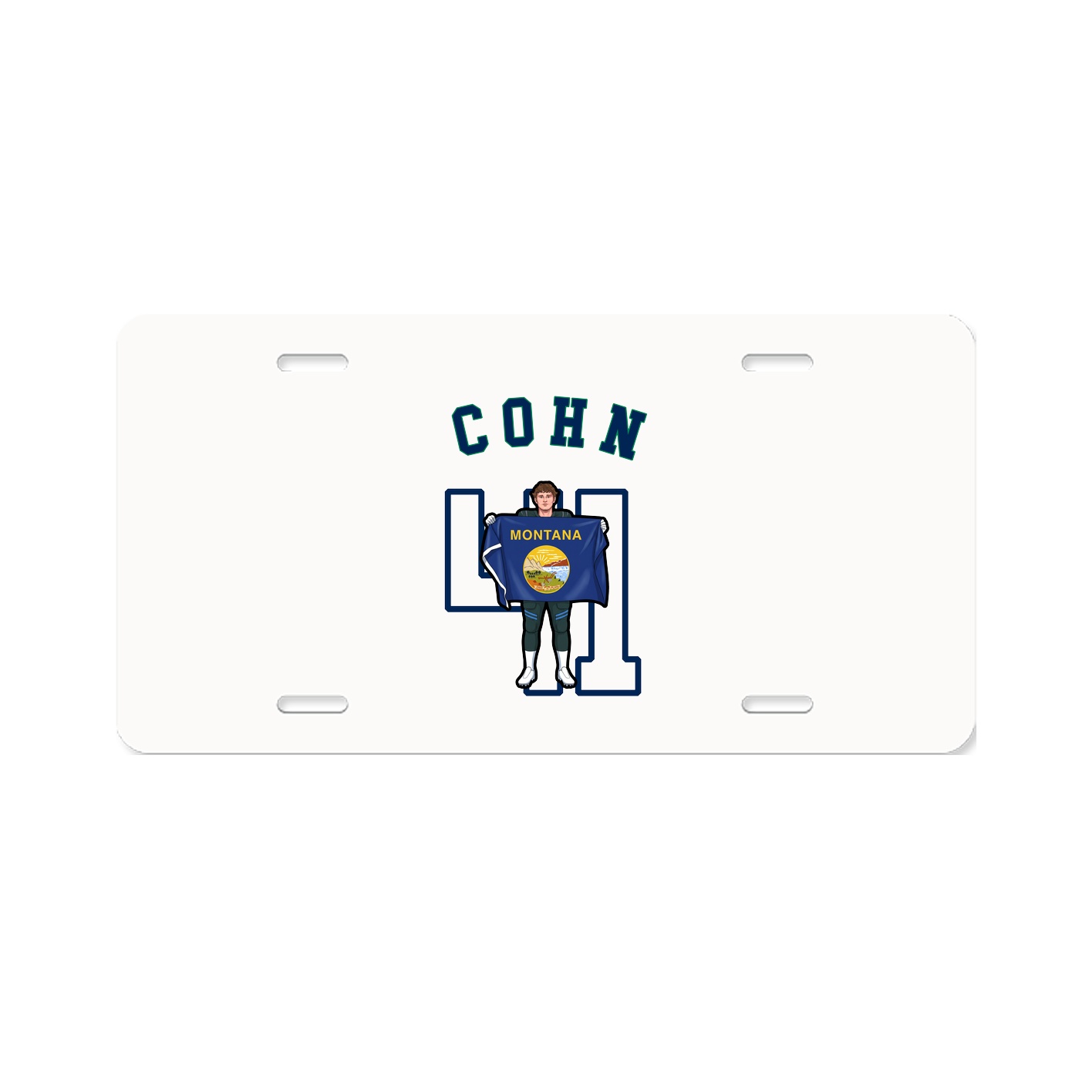 License Plate — Shirsey Arch in Classic