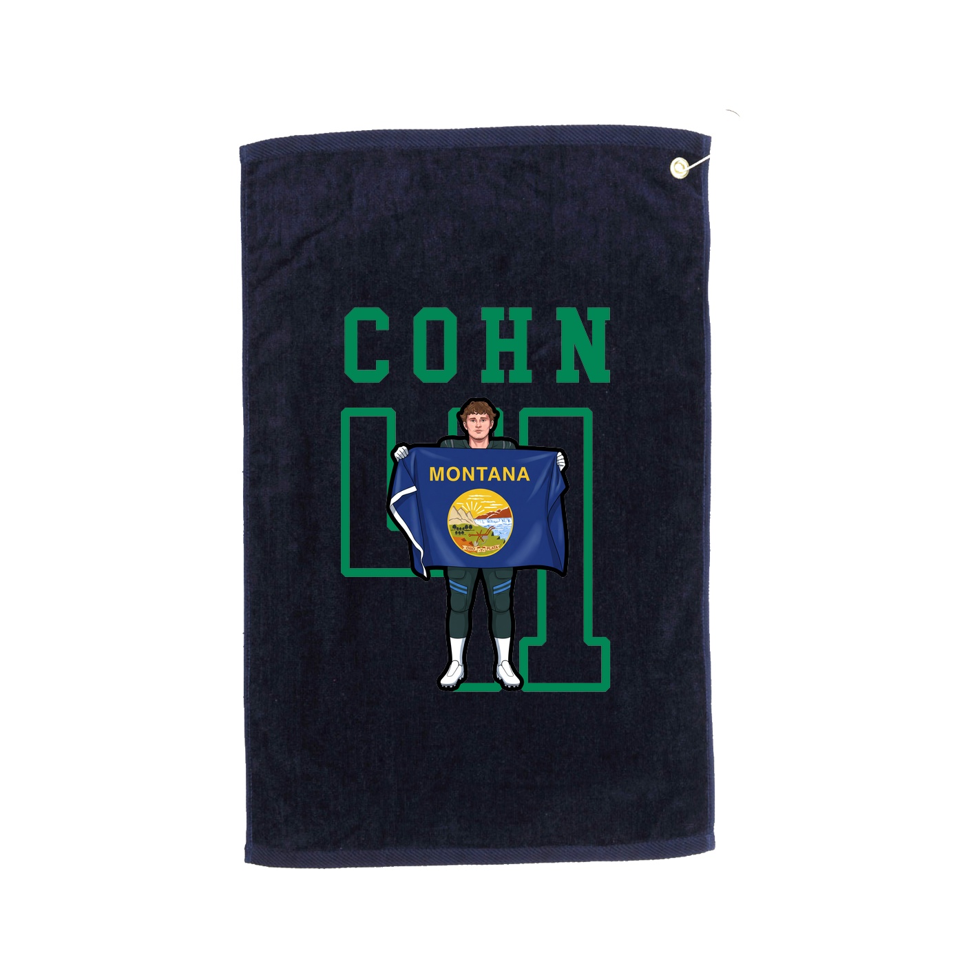 Golf Towel — Shirsey in Navy