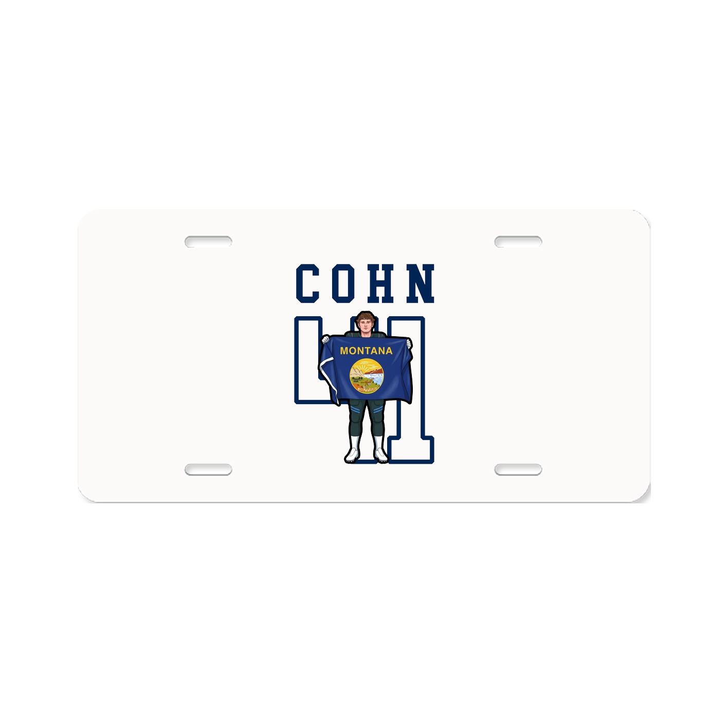 License Plate — Shirsey in Classic