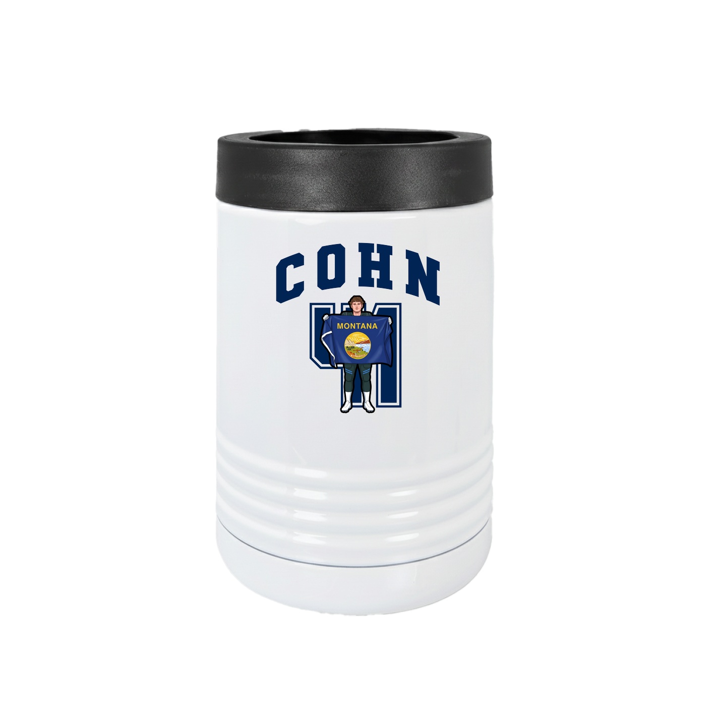 Beverage Holder — Number in White