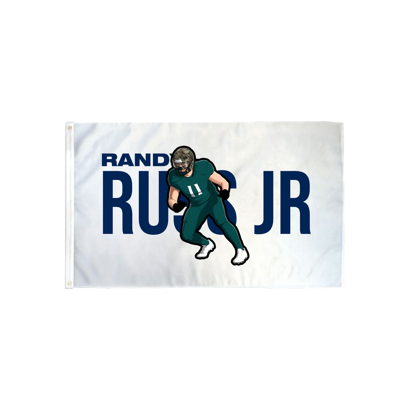 3x5 Flag — Player Name in Classic