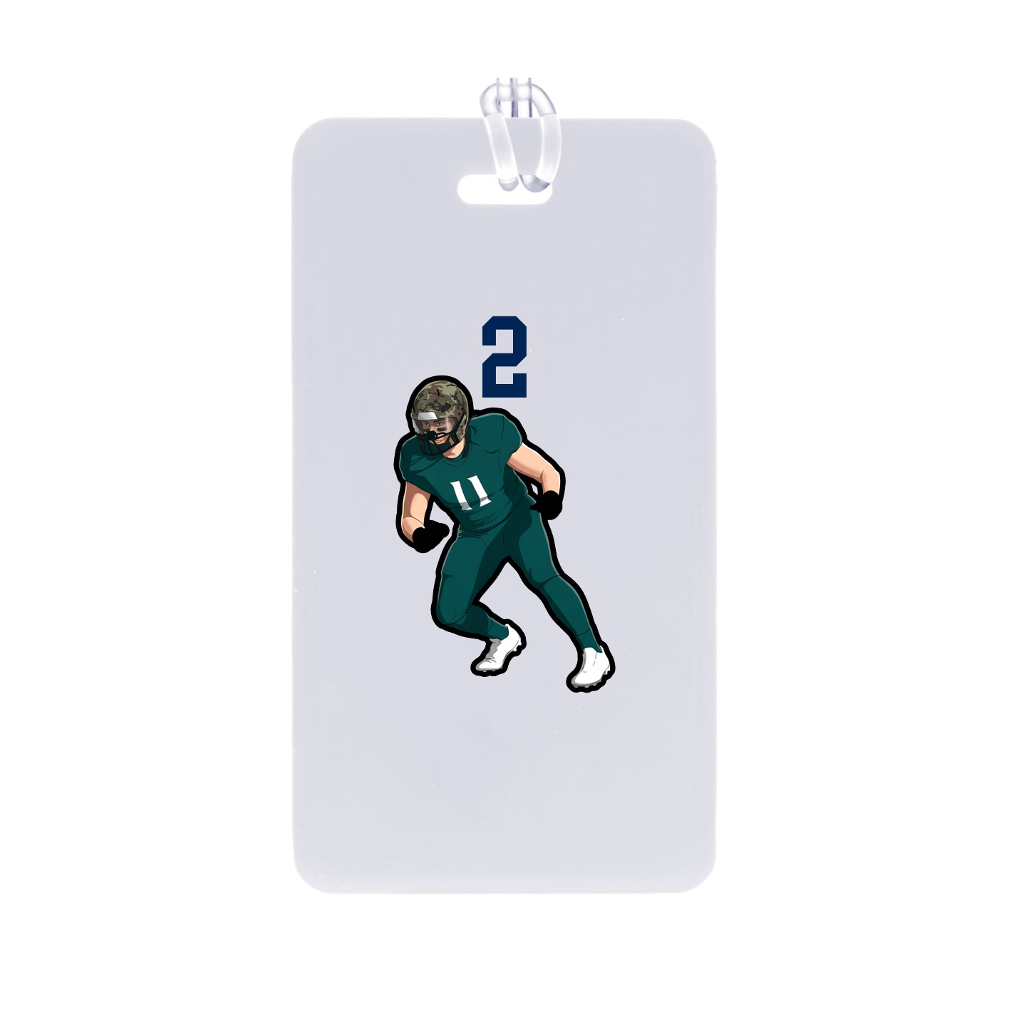 Bag Tag — Number Top in Classic
