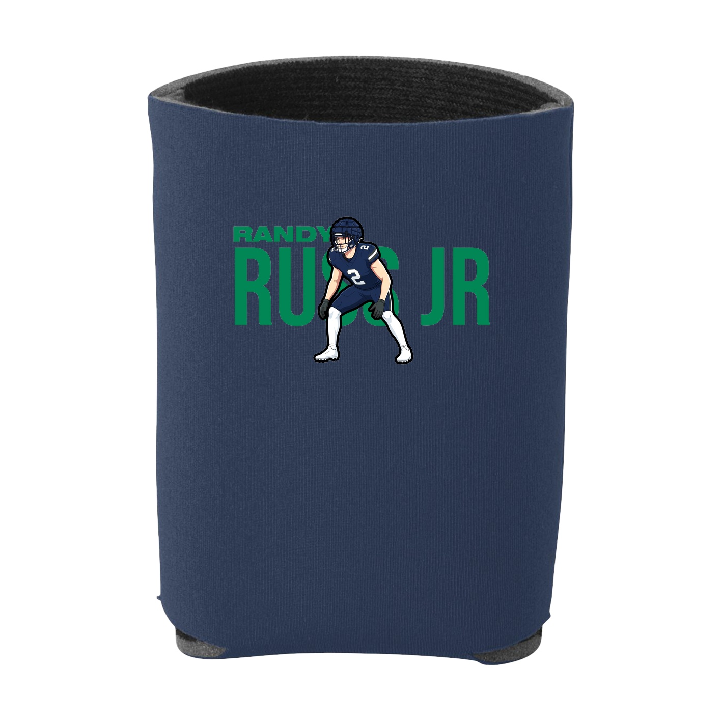 Can Holder — Player Name in Navy