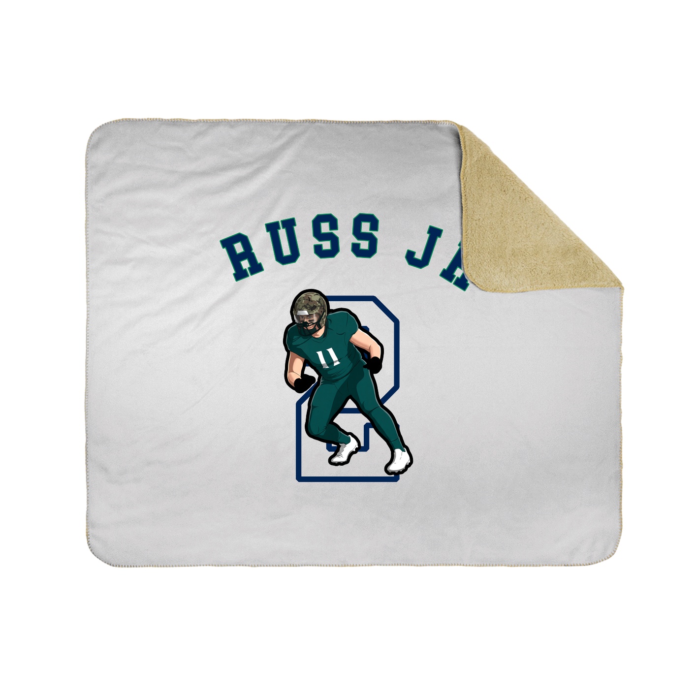 Throw Blanket — Shirsey Arch in White