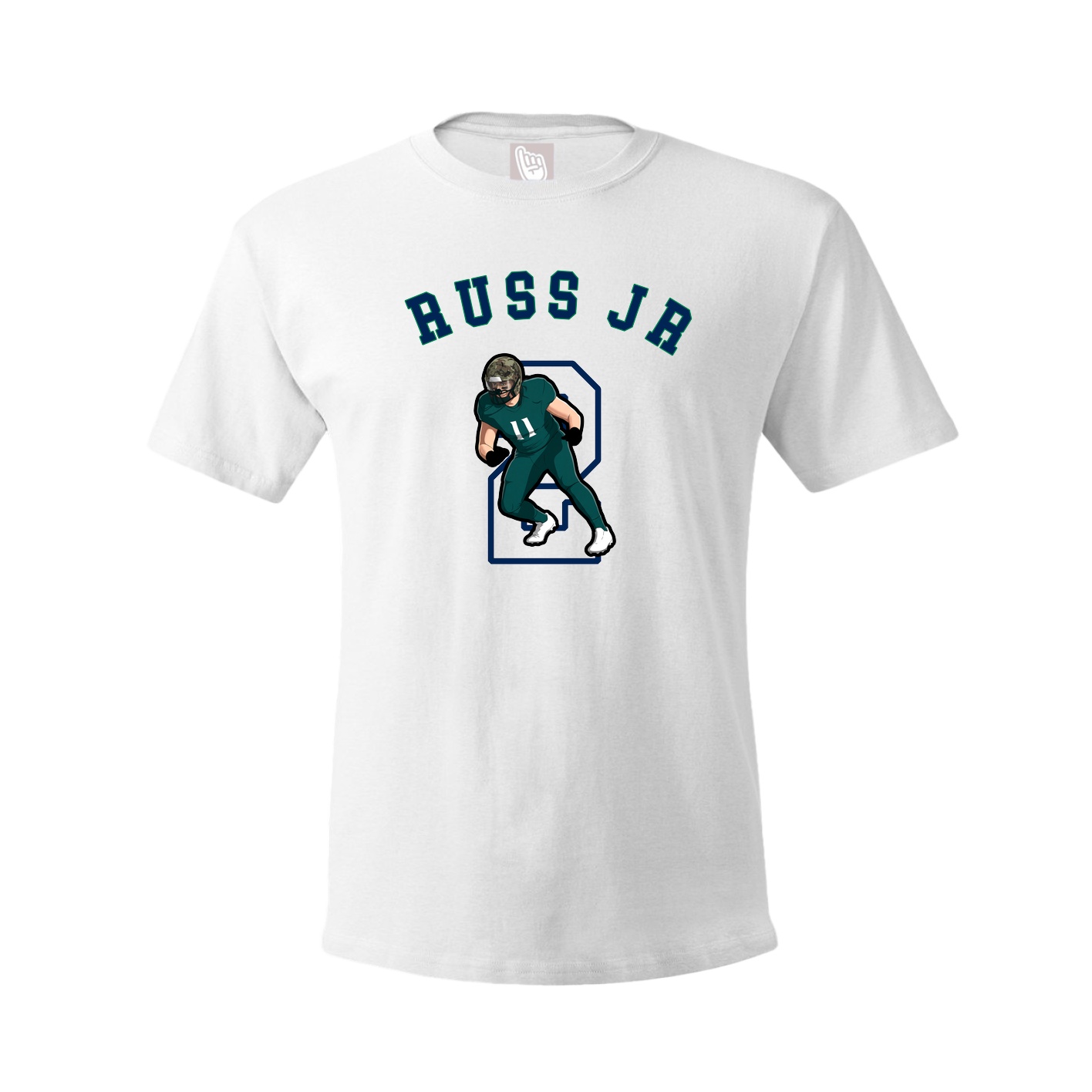 Youth Tee — Shirsey Arch in White