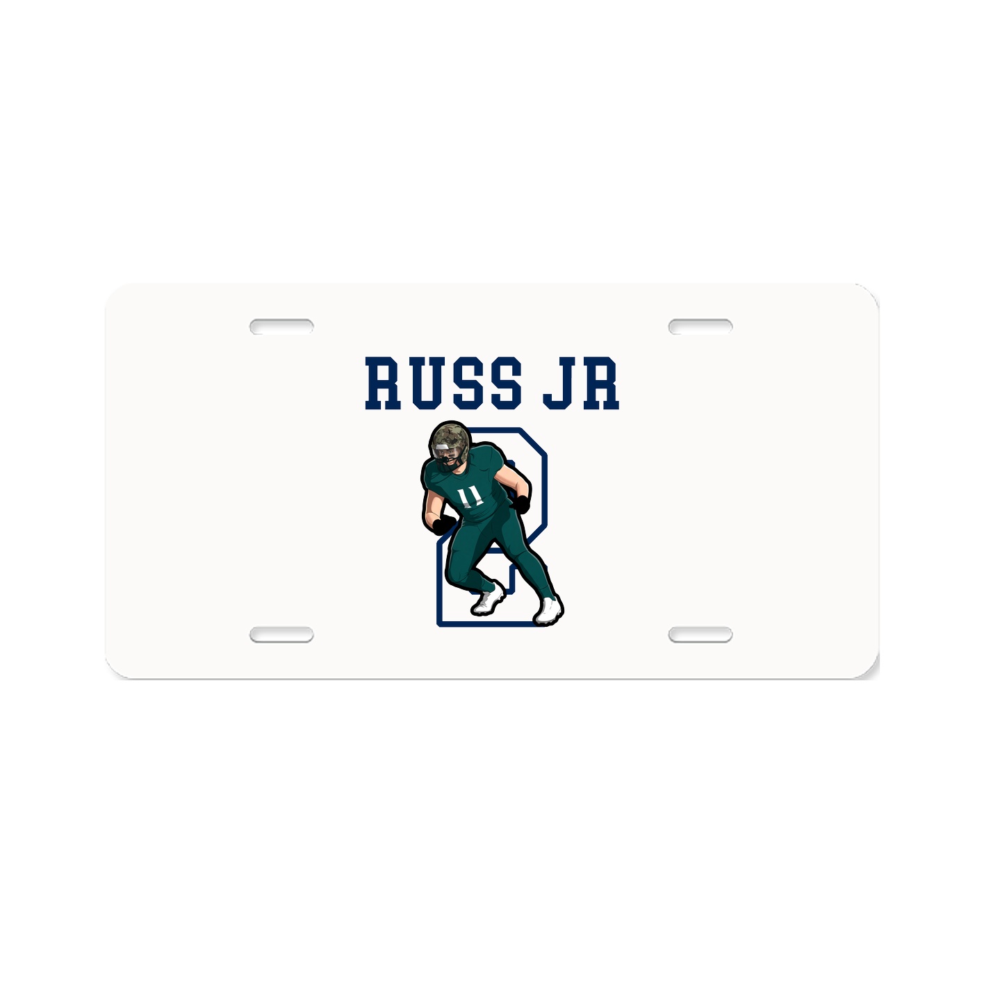 License Plate — Shirsey in Classic
