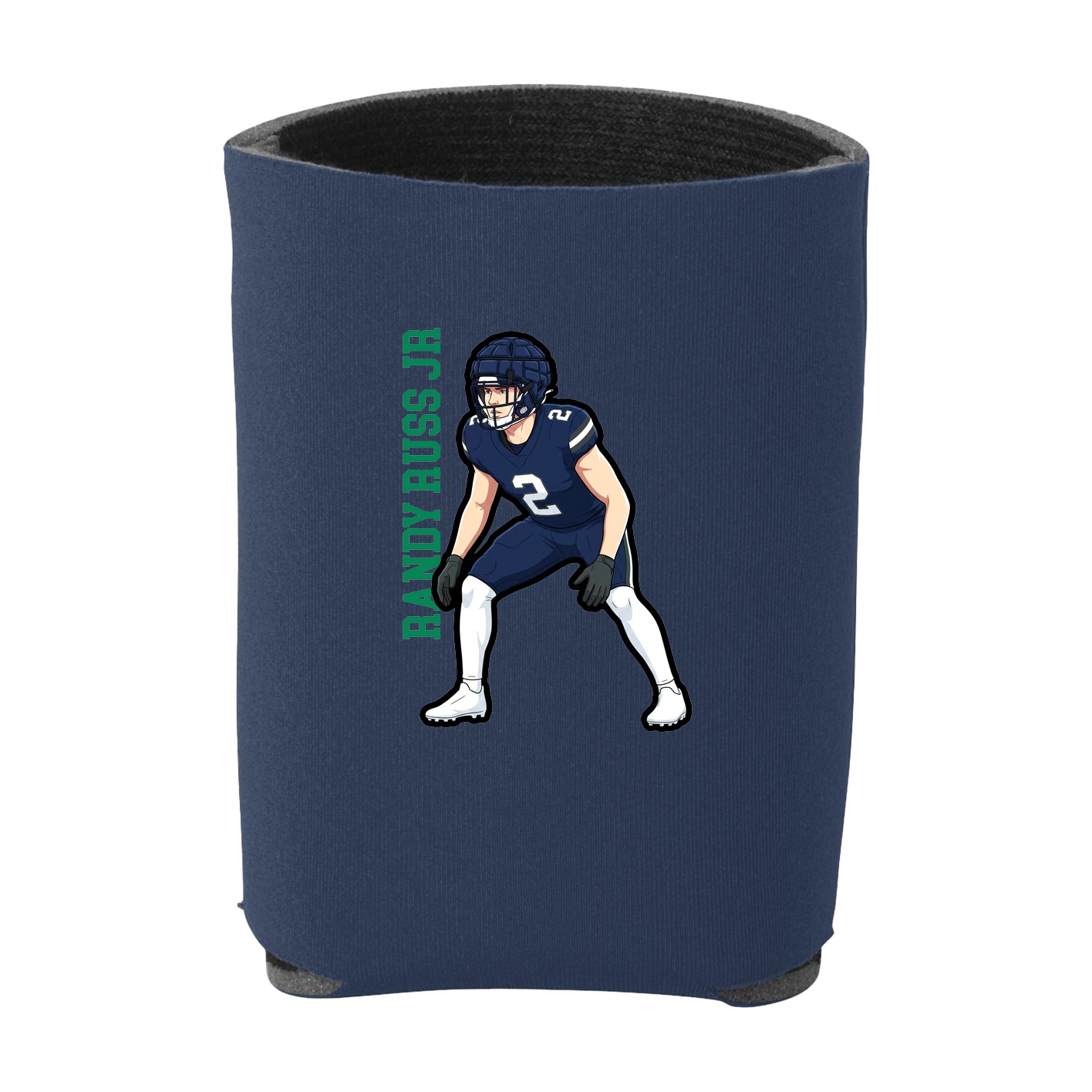 Can Holder — Name Vertical in Navy