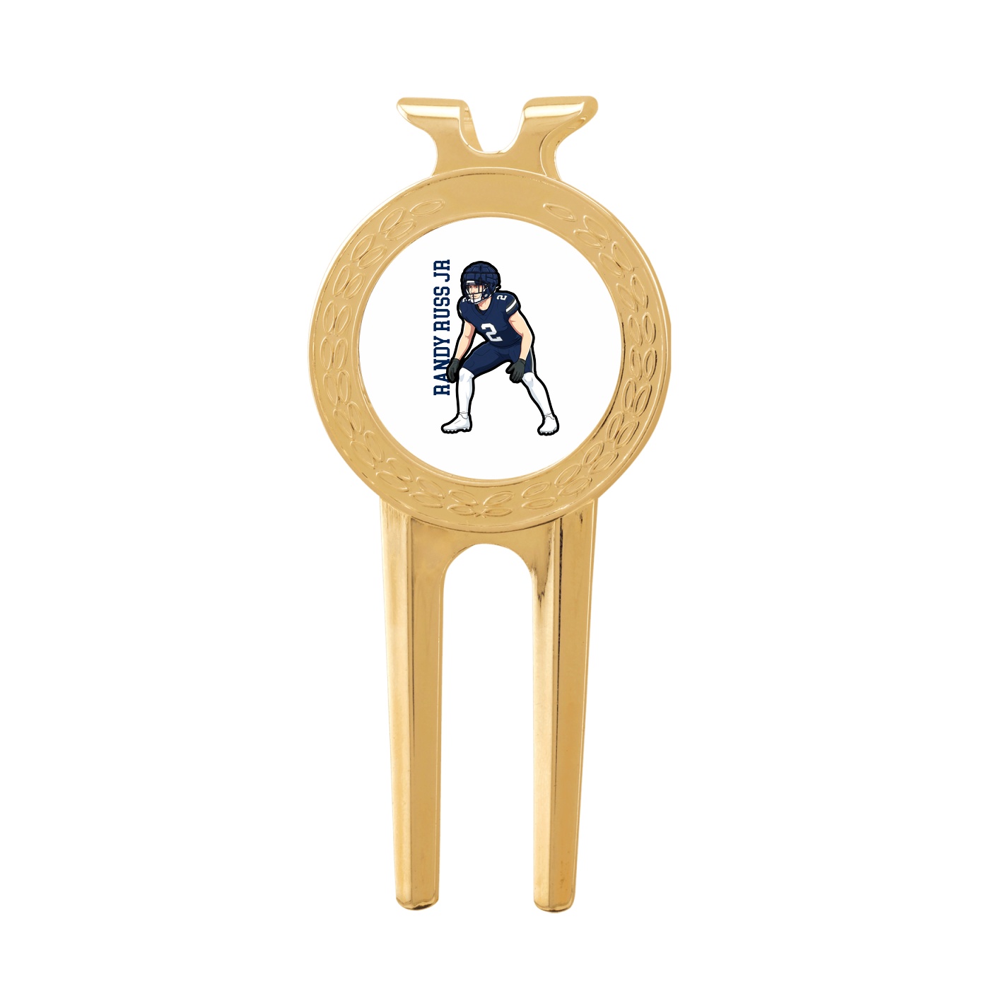 Divot Tool with Ball Marker — Name Vertical in Classic