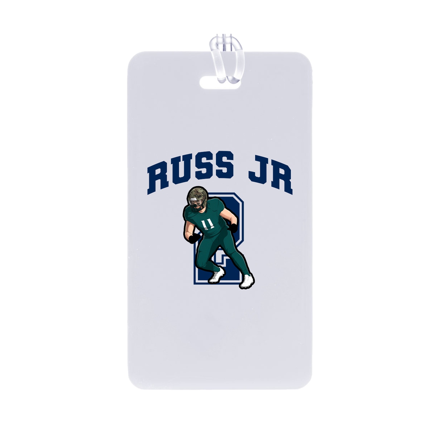 Bag Tag — Number in Classic
