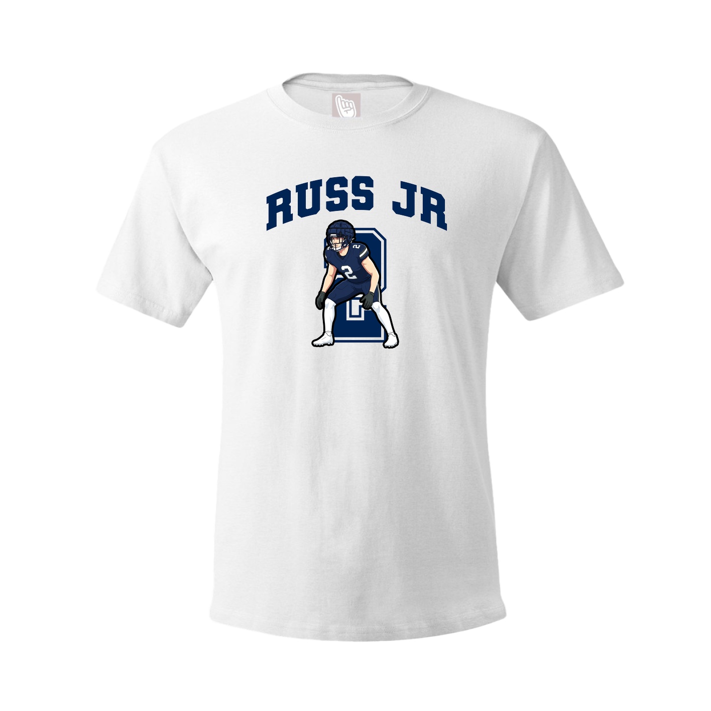 Tee — Number in White