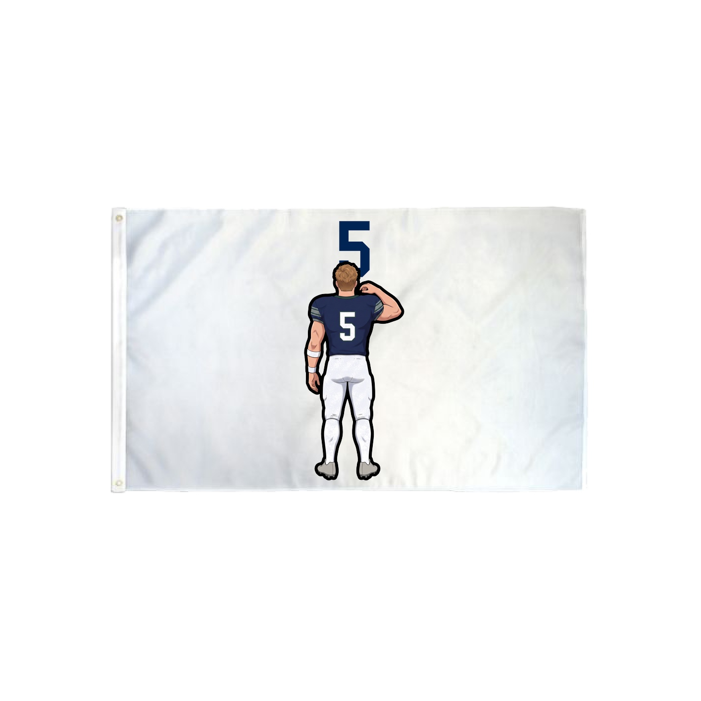 3x5 Flag — Number Top in Classic