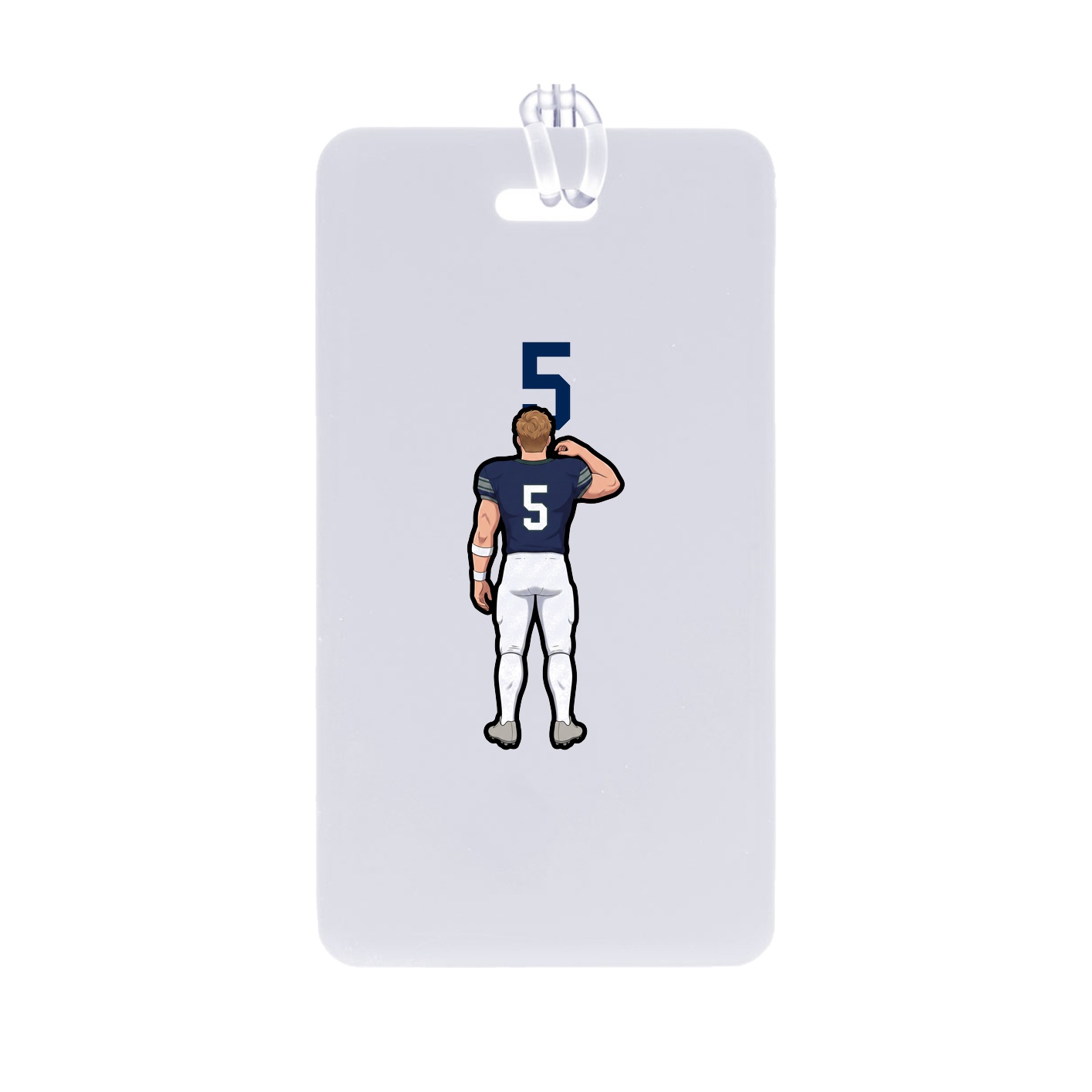 Bag Tag — Number Top in Classic