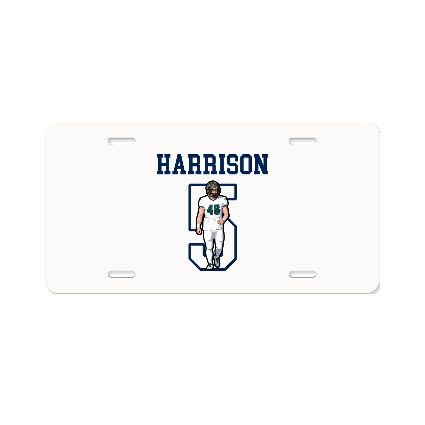 License Plate — Shirsey in Classic