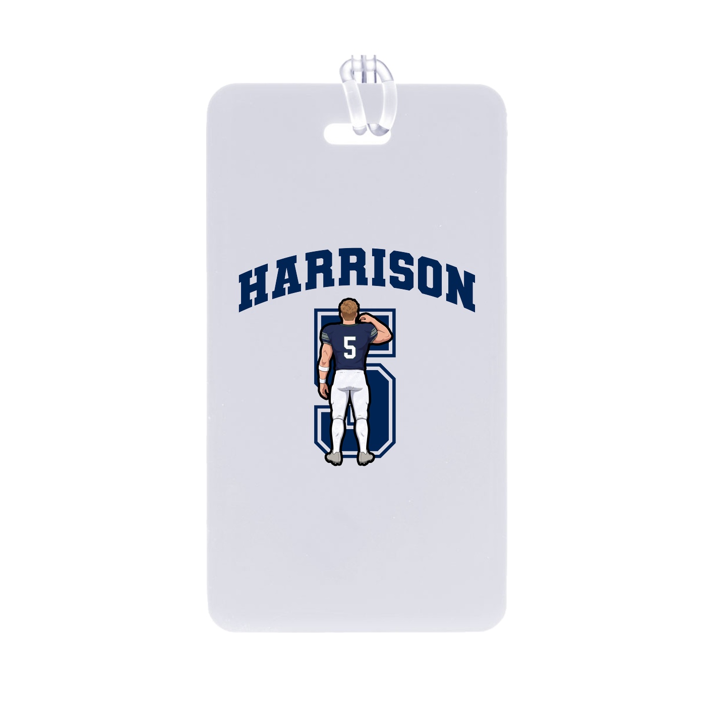 Bag Tag — Number in Classic