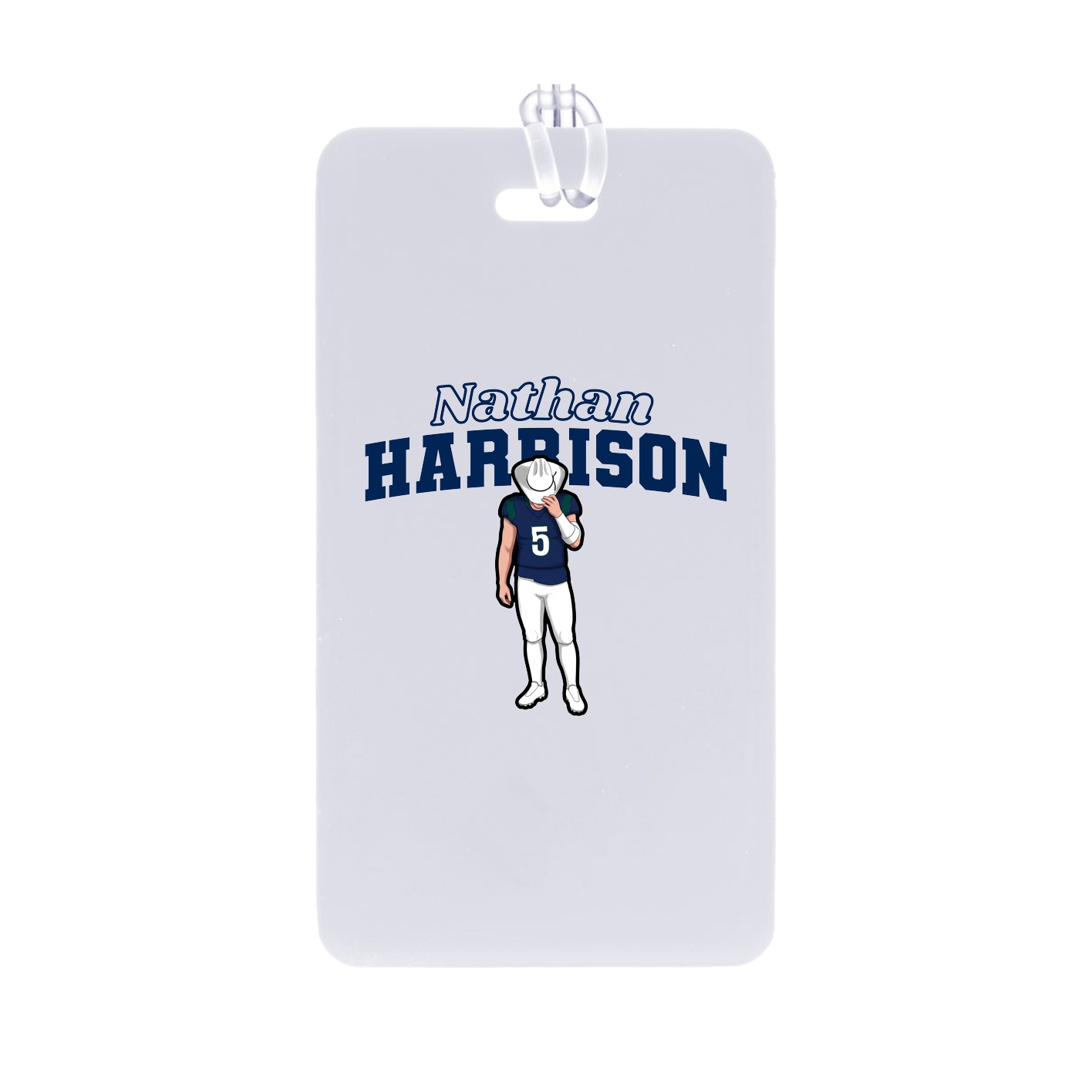 Bag Tag — Name Arch in Classic