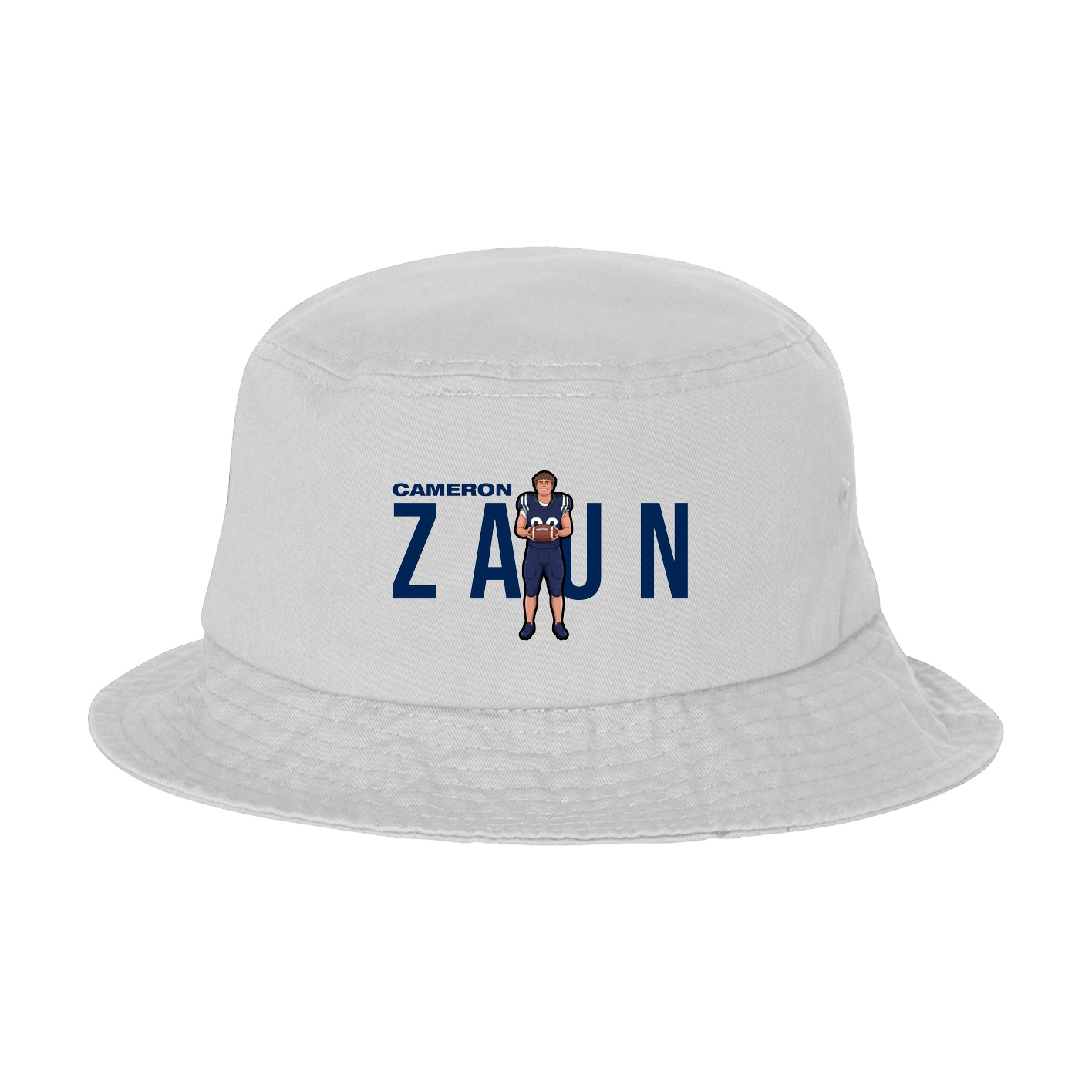 Bucket Cap — Player Name in White