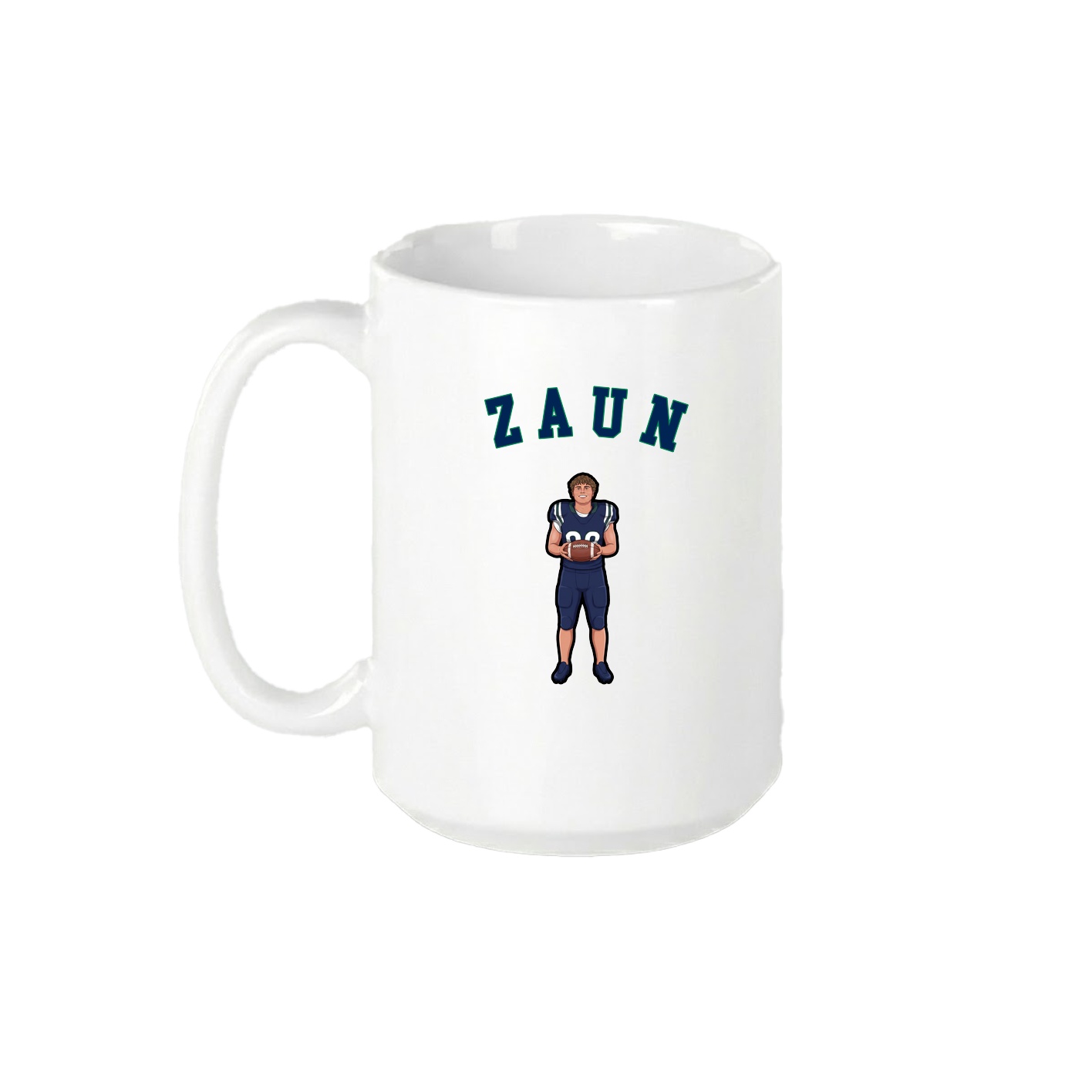 15oz Coffee Mug — Shirsey Arch in White
