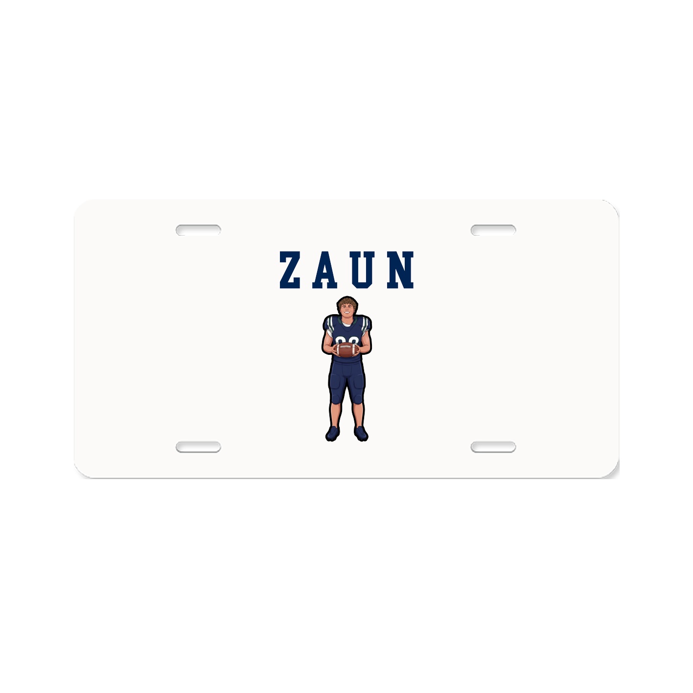 License Plate — Shirsey in Classic