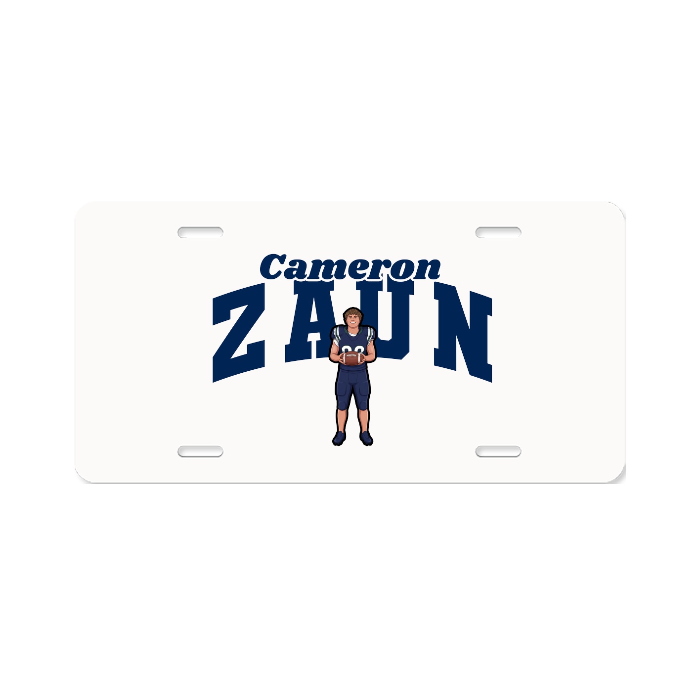 License Plate — Signature Arch in Classic