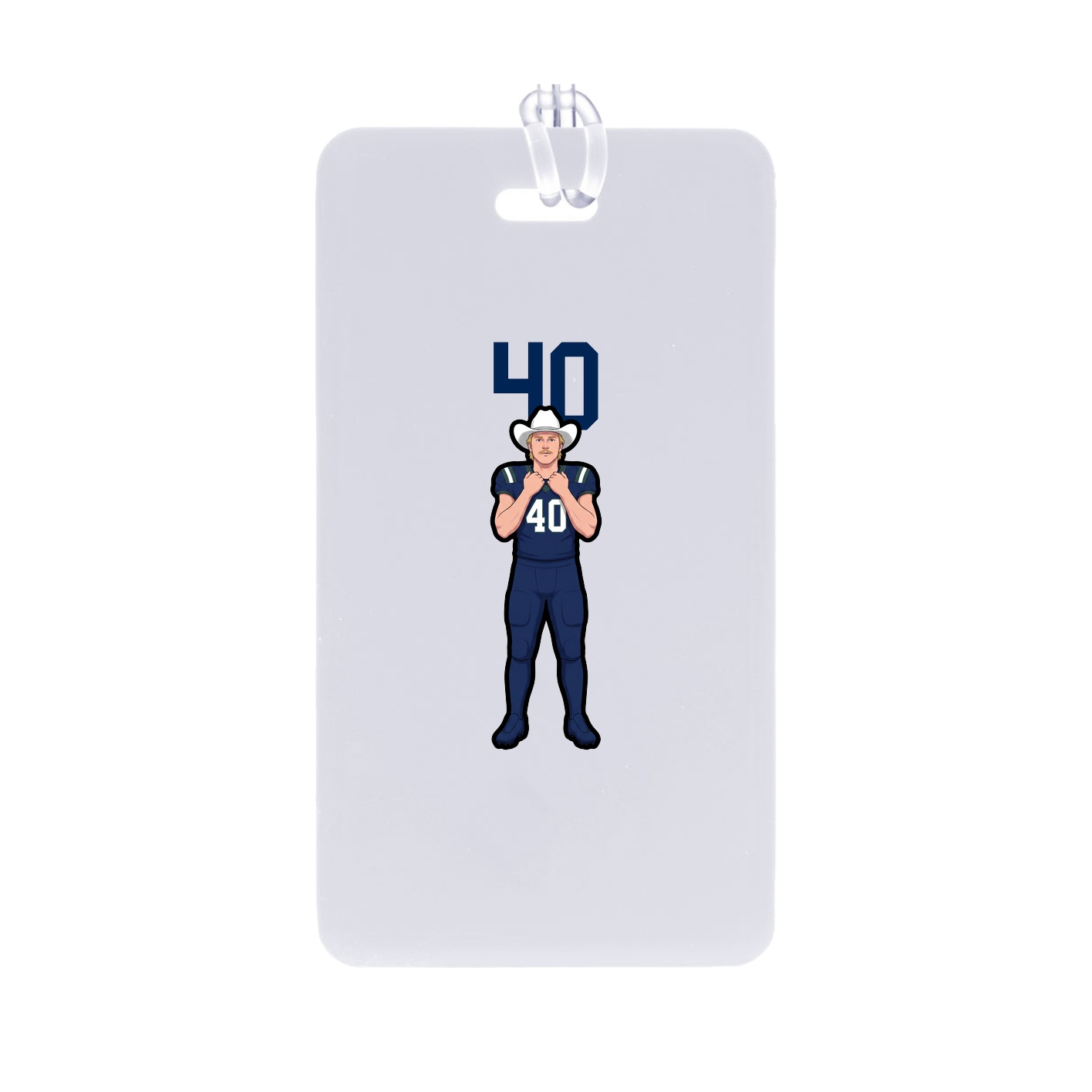 Bag Tag — Number Top in Classic