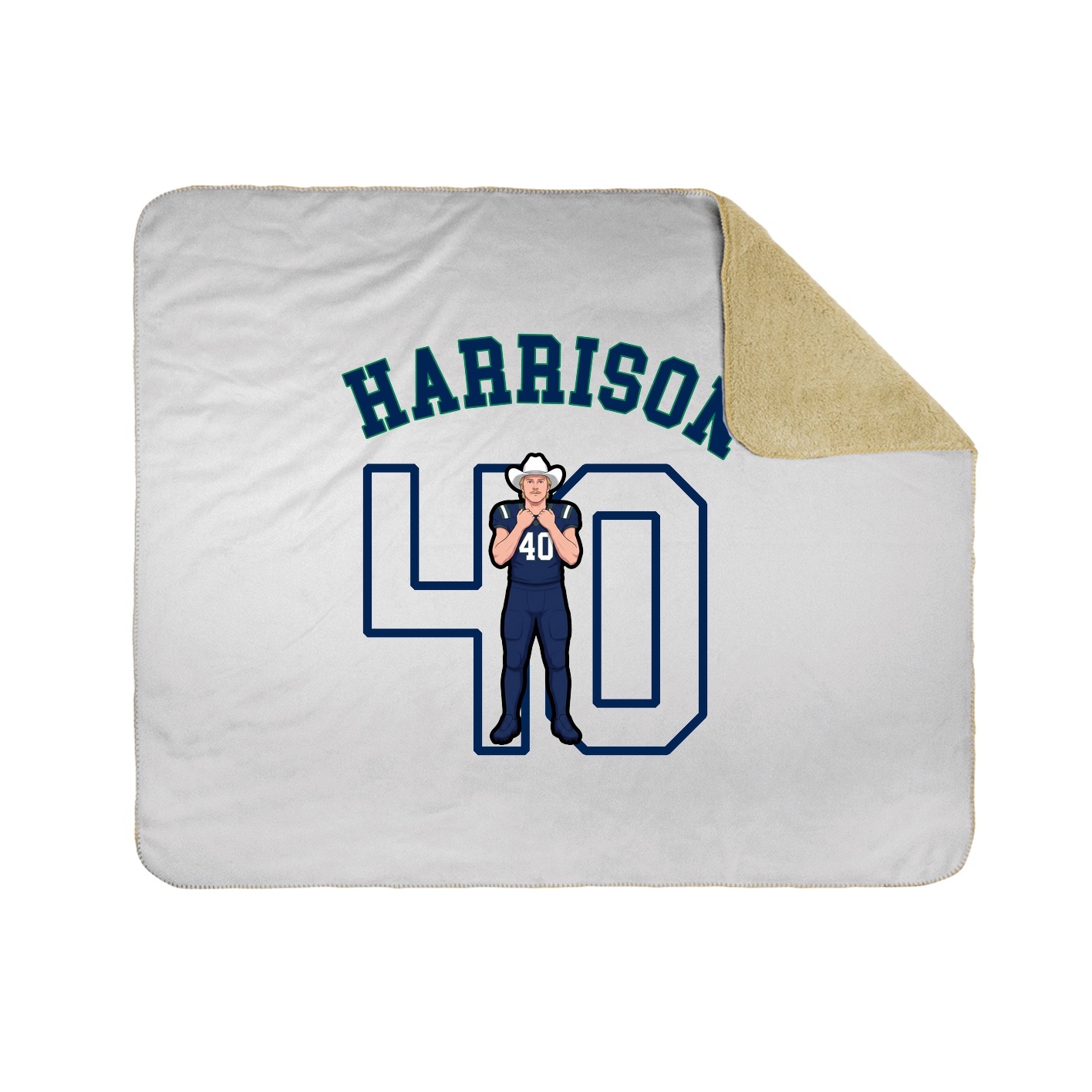Throw Blanket — Shirsey Arch in White