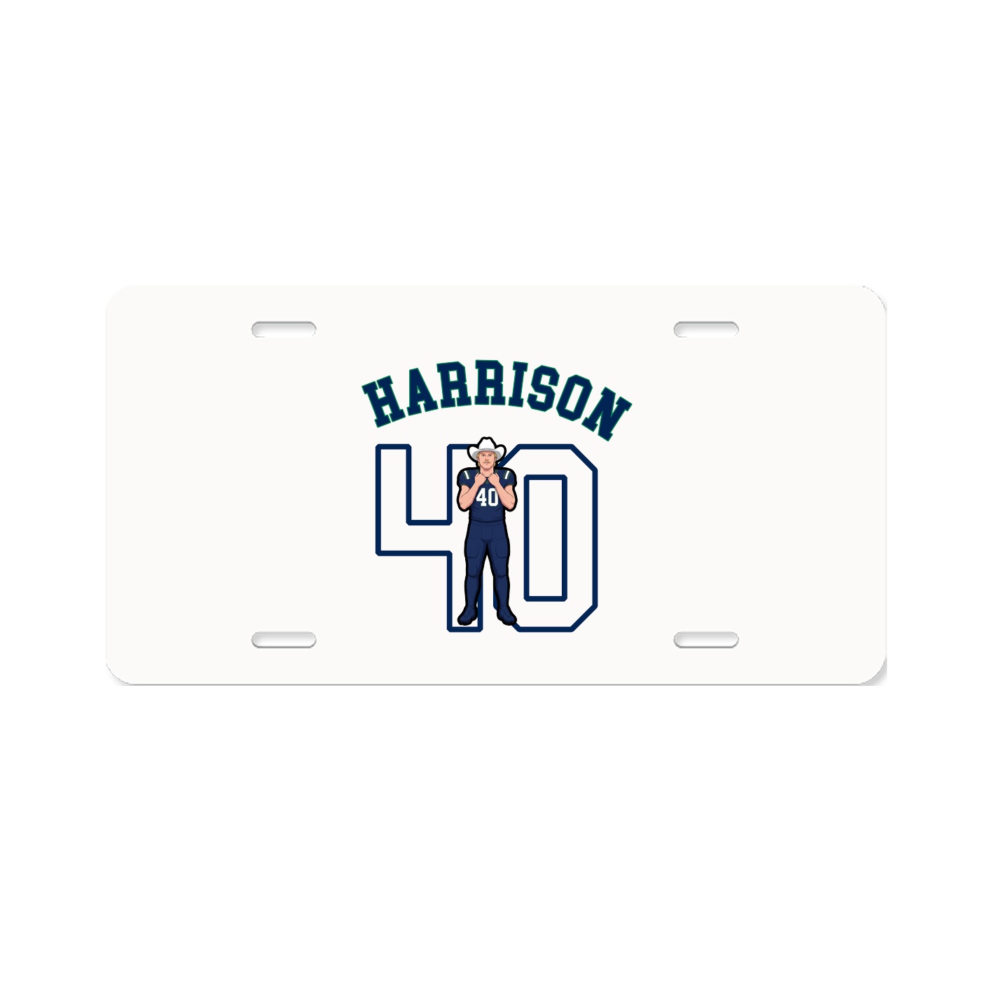 License Plate — Shirsey Arch in Classic