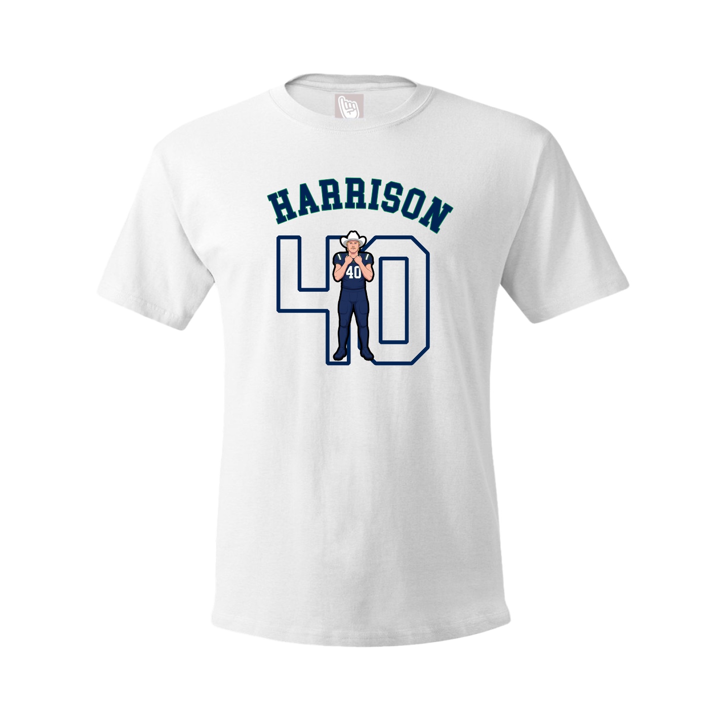 Youth Tee — Shirsey Arch in White