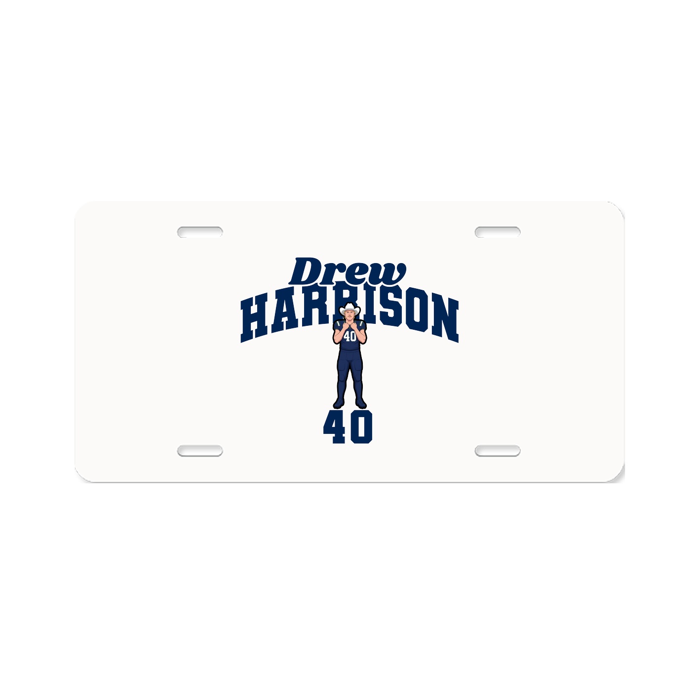License Plate — Signature Arch in Classic